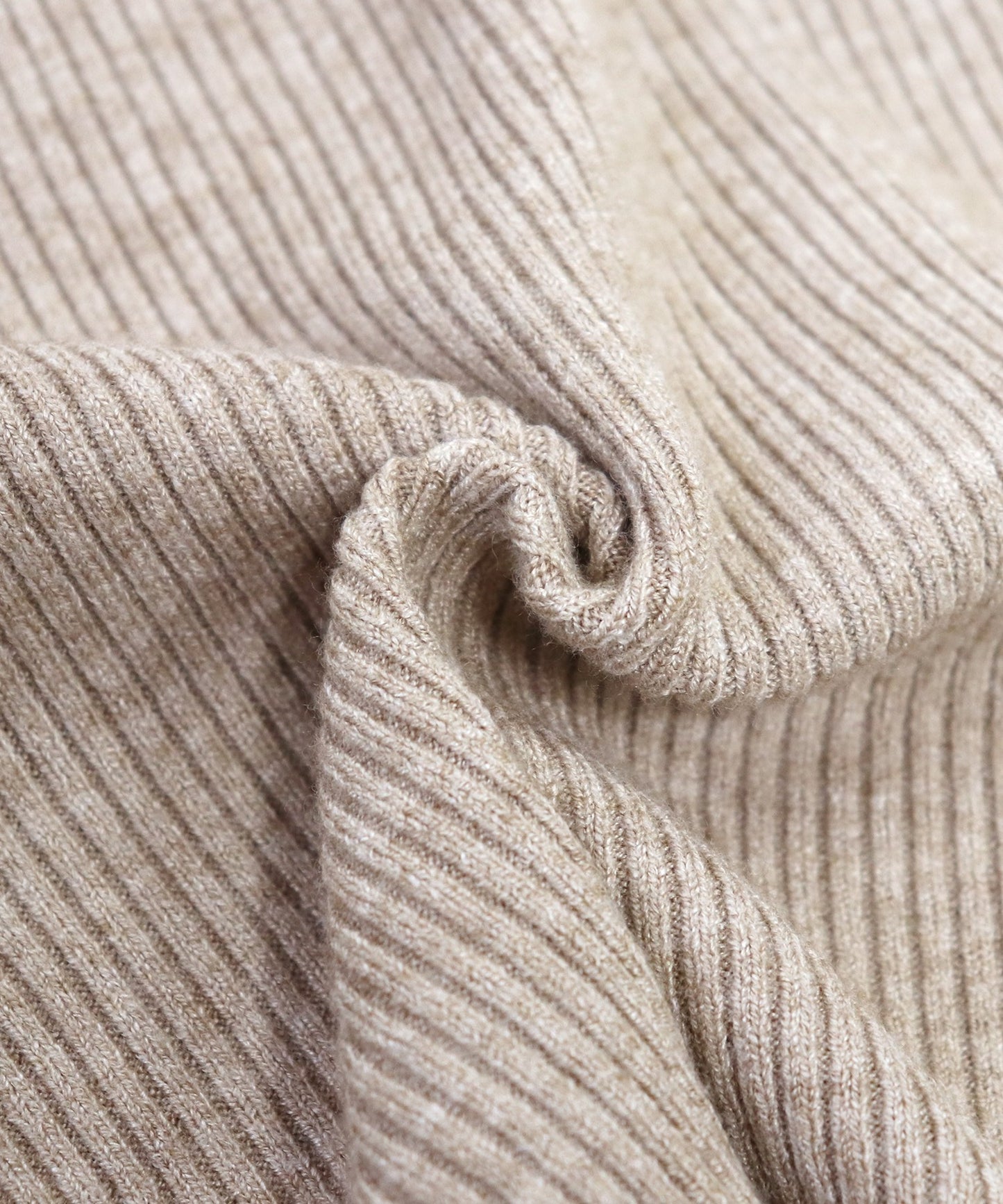 【SALE】パフスリーブ半袖なめらかニット【ネコポス】