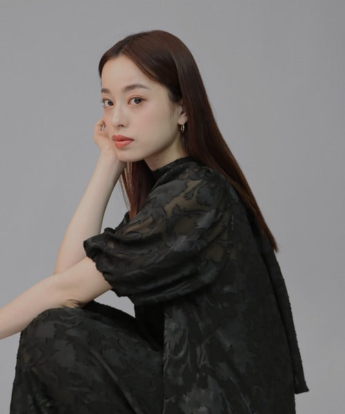 일본제 이너 첨부 백 리본 재가드 드레스
