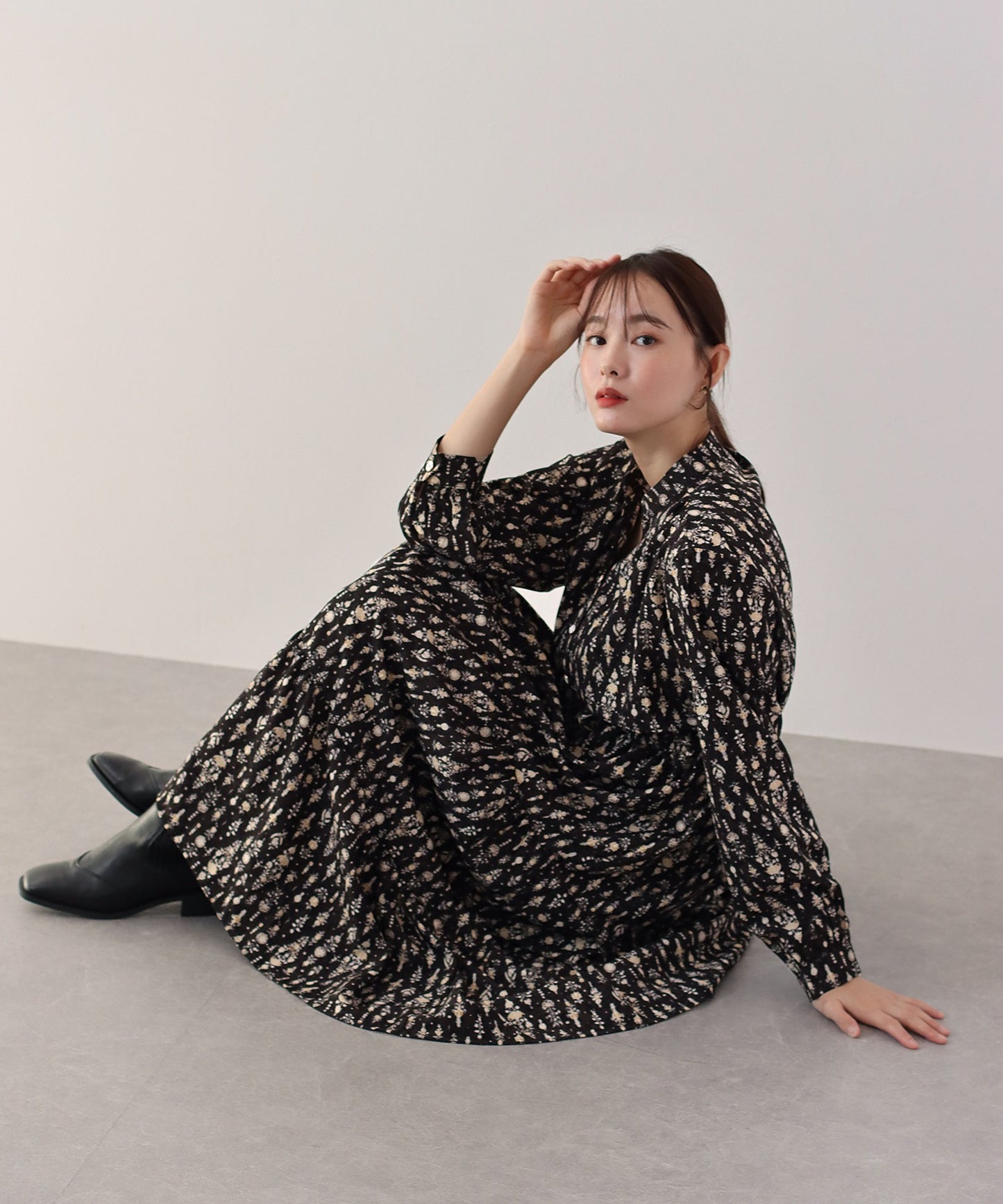 【TIME SALE】ティアードワンピース