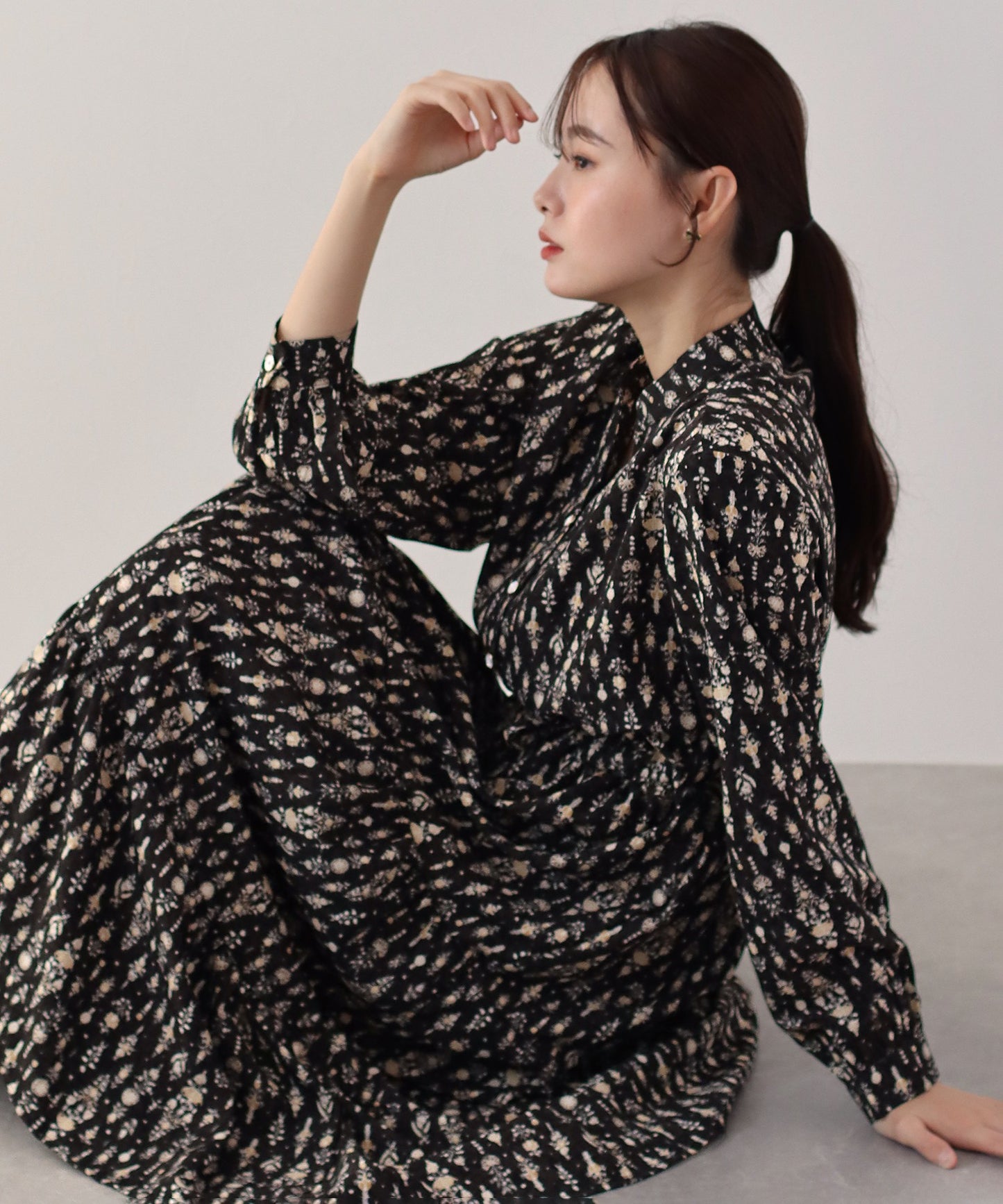 【TIME SALE】ティアードワンピース