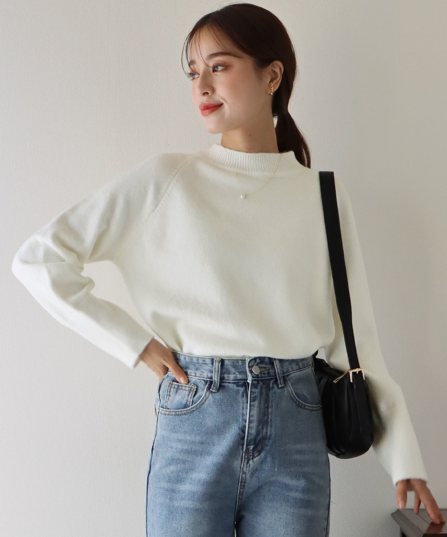 【TIME SALE】ハイネックニット