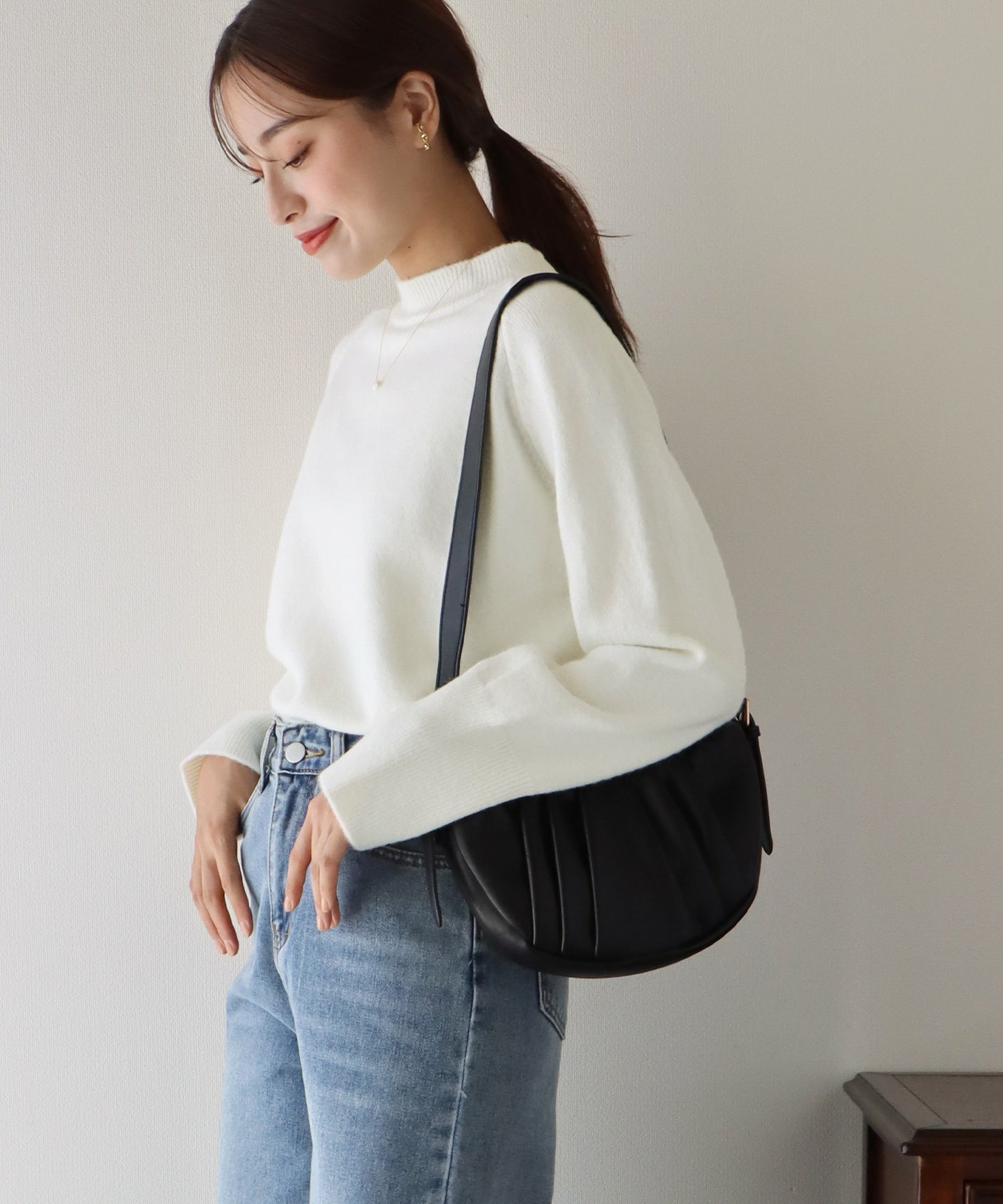 【TIME SALE】ハイネックニット