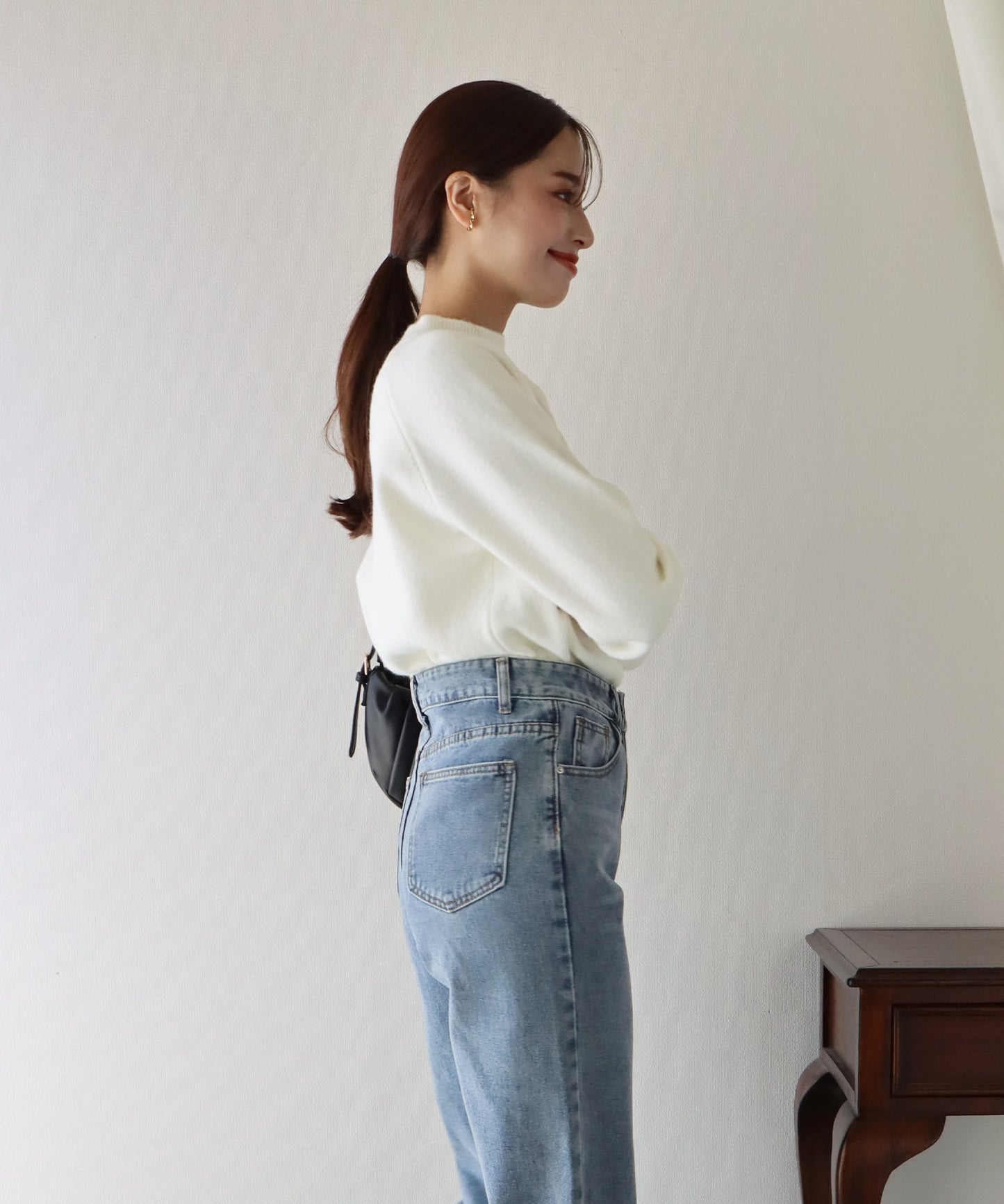 【TIME SALE】ハイネックニット