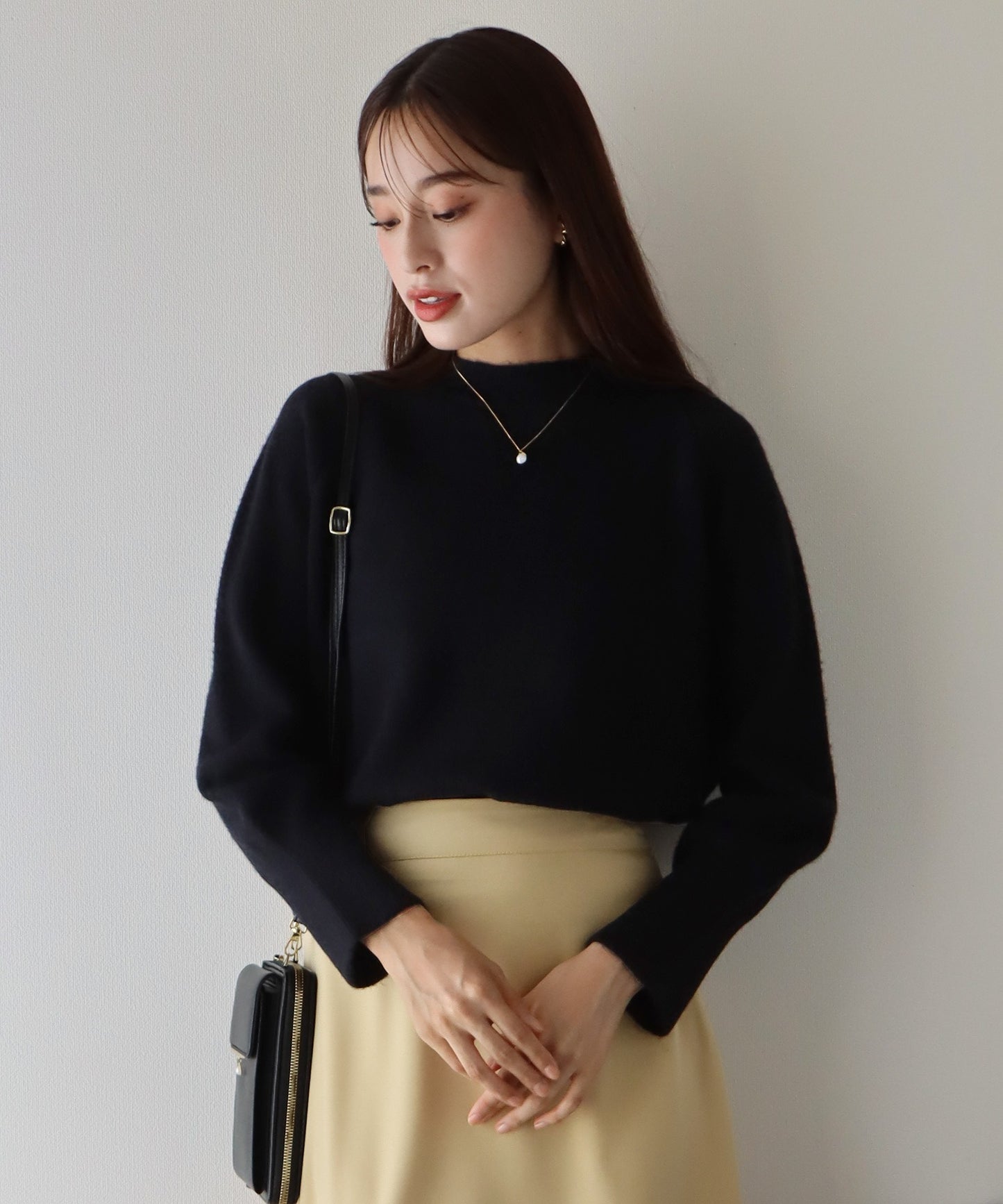 【TIME SALE】ハイネックニット