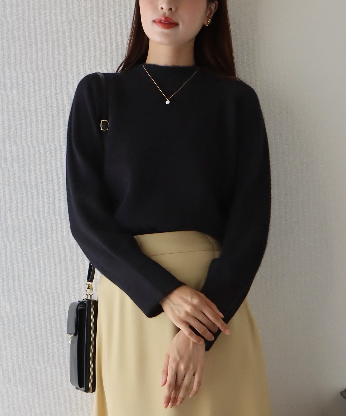 【TIME SALE】ハイネックニット