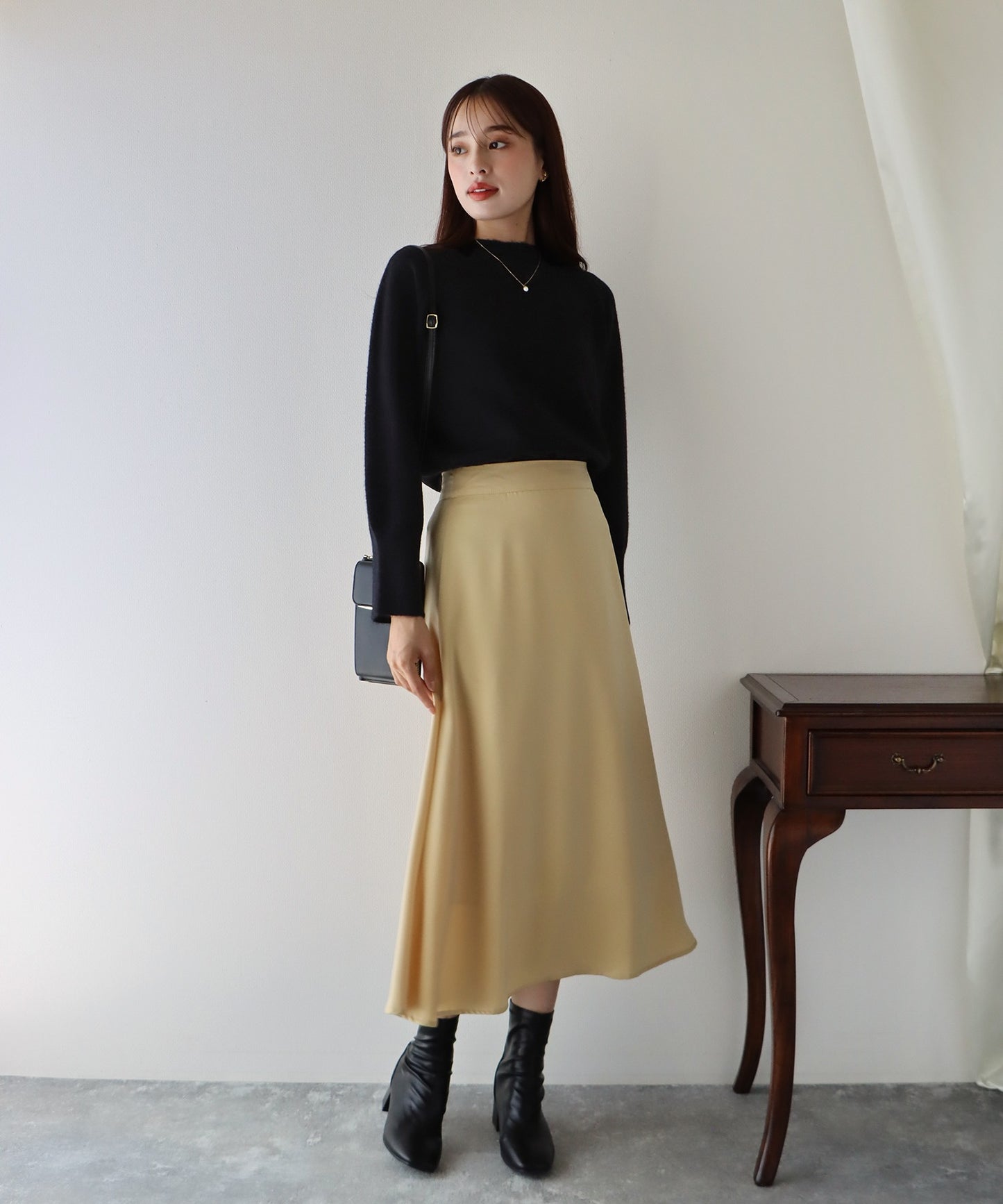 【TIME SALE】ハイネックニット