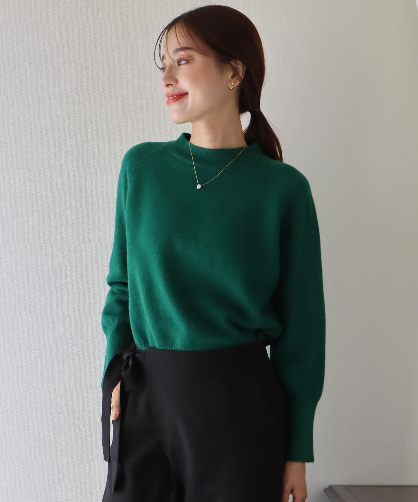 【TIME SALE】ハイネックニット
