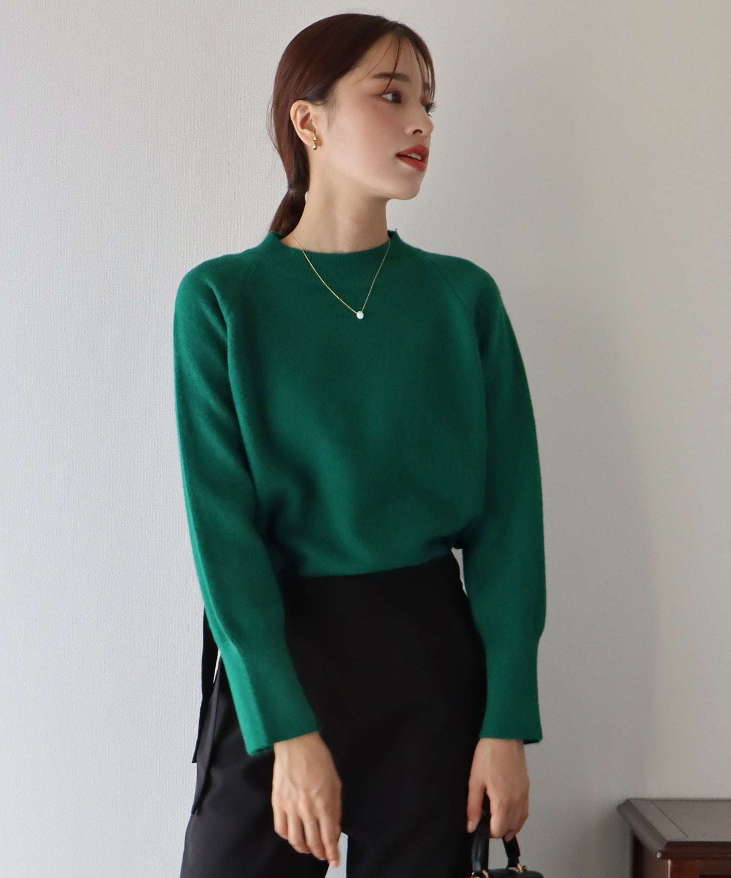 【TIME SALE】ハイネックニット
