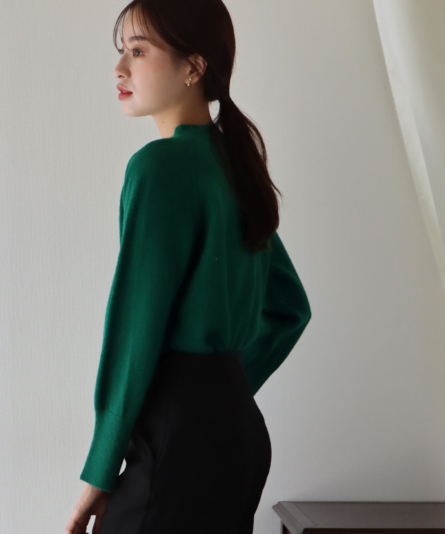 【TIME SALE】ハイネックニット