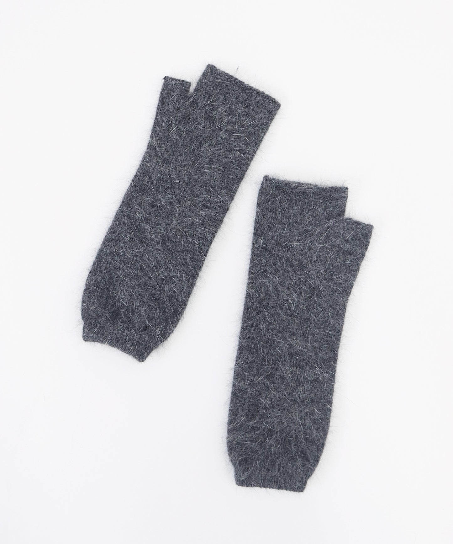 【SALE】アンゴラ混アームウォーマー ニット【ネコポス】