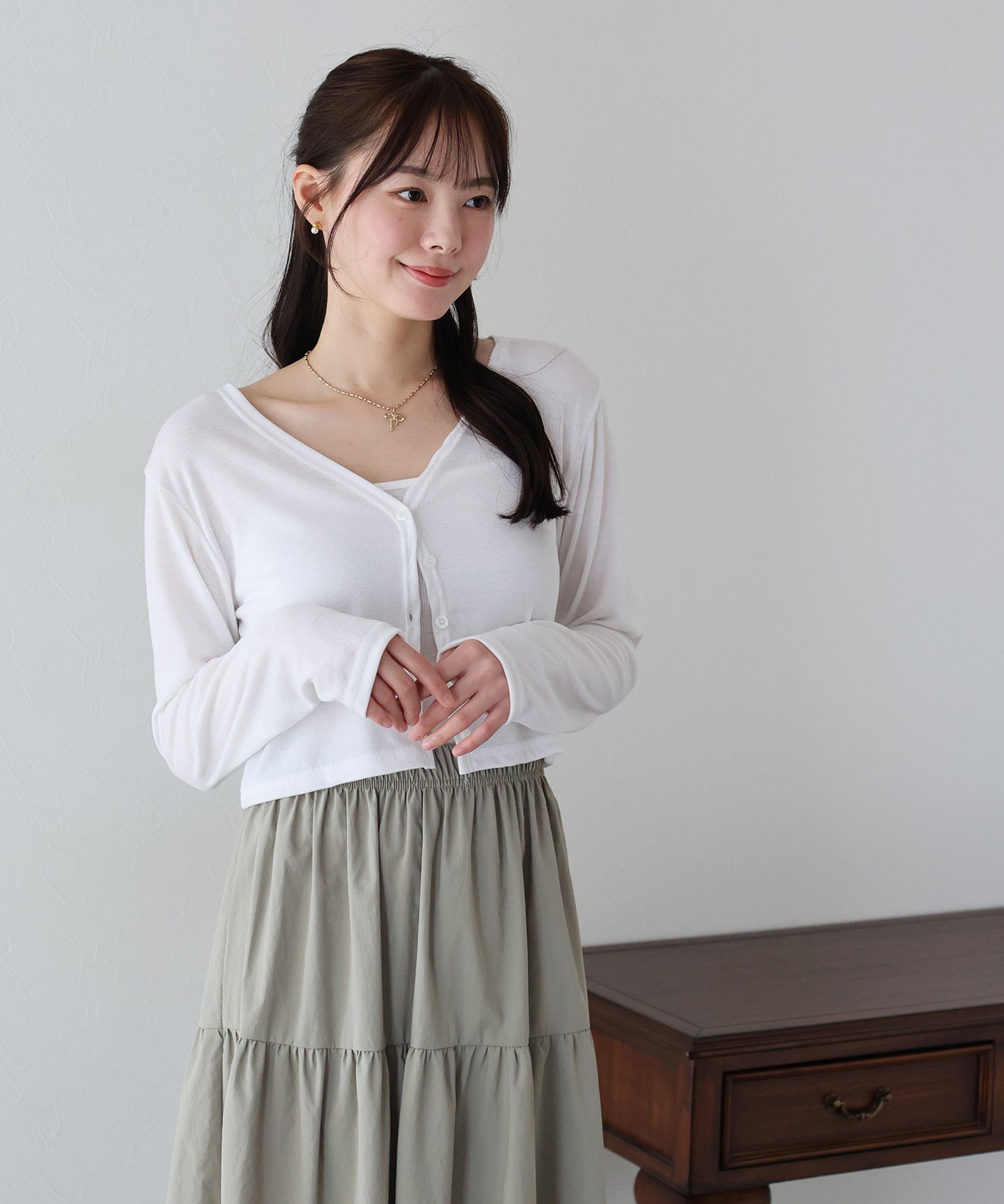 【SALE】キャミソール&カーデアンサンブル