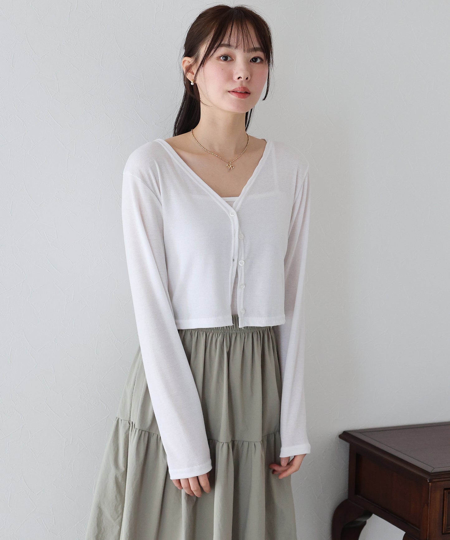 【SALE】キャミソール&カーデアンサンブル