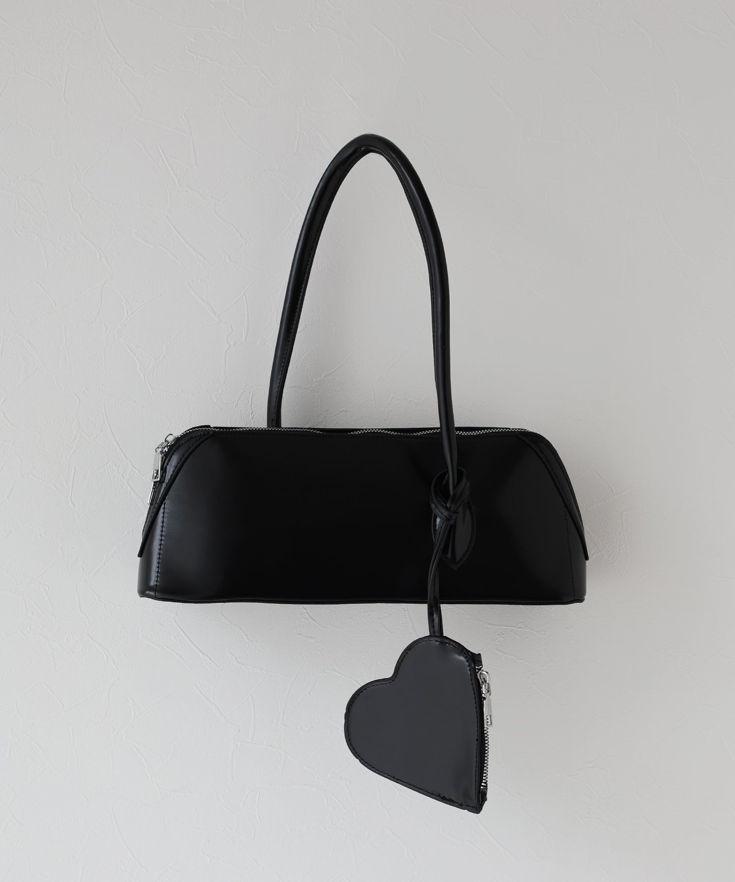 【SALE】ハートポーチ付きフルートショルダーバッグ