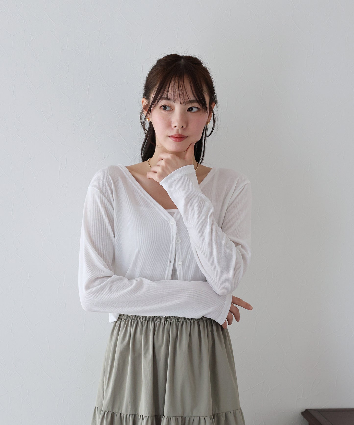 【SALE】キャミソール&カーデアンサンブル