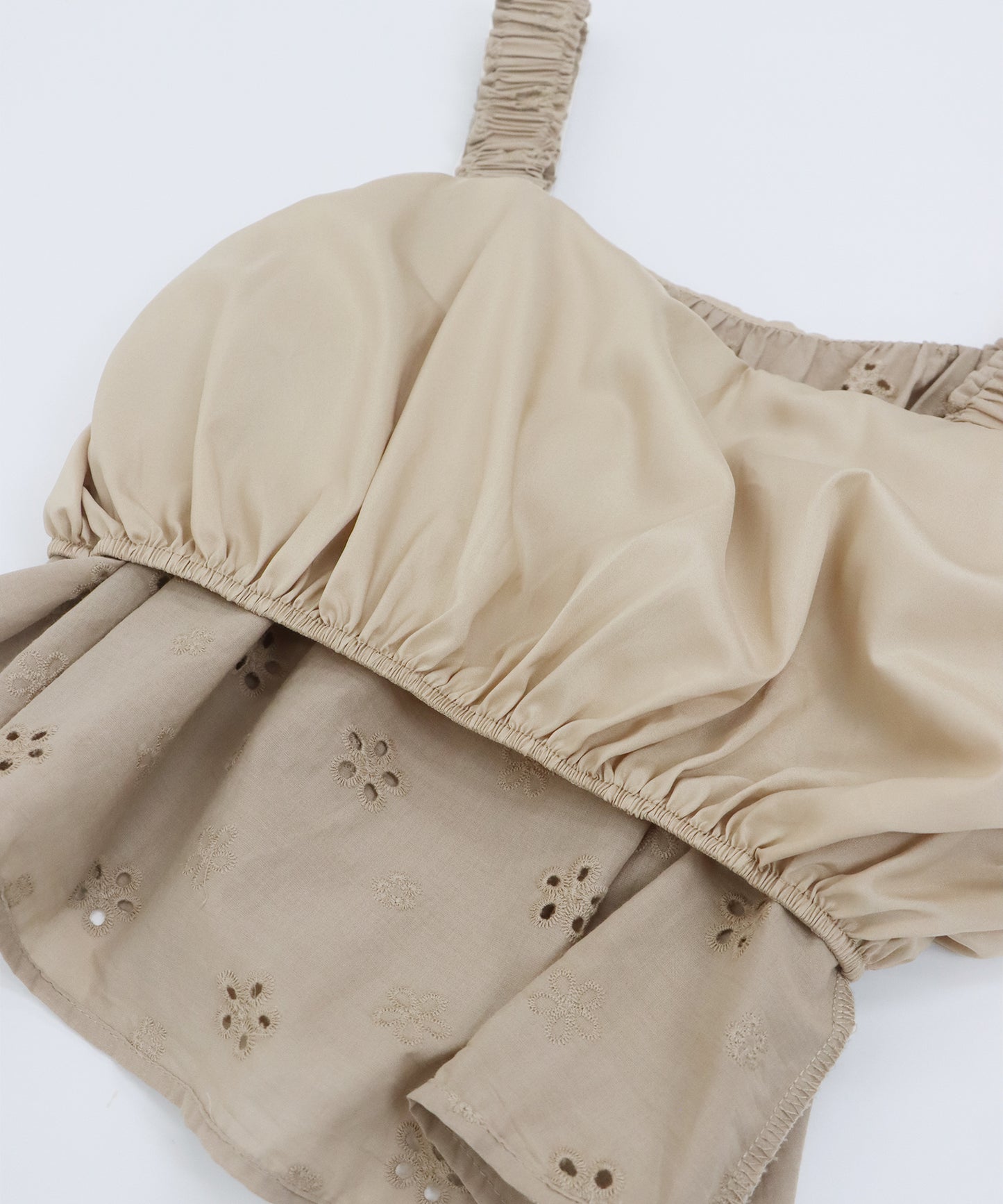 【SALE】コットンレースキャミブラウス【ネコポス】