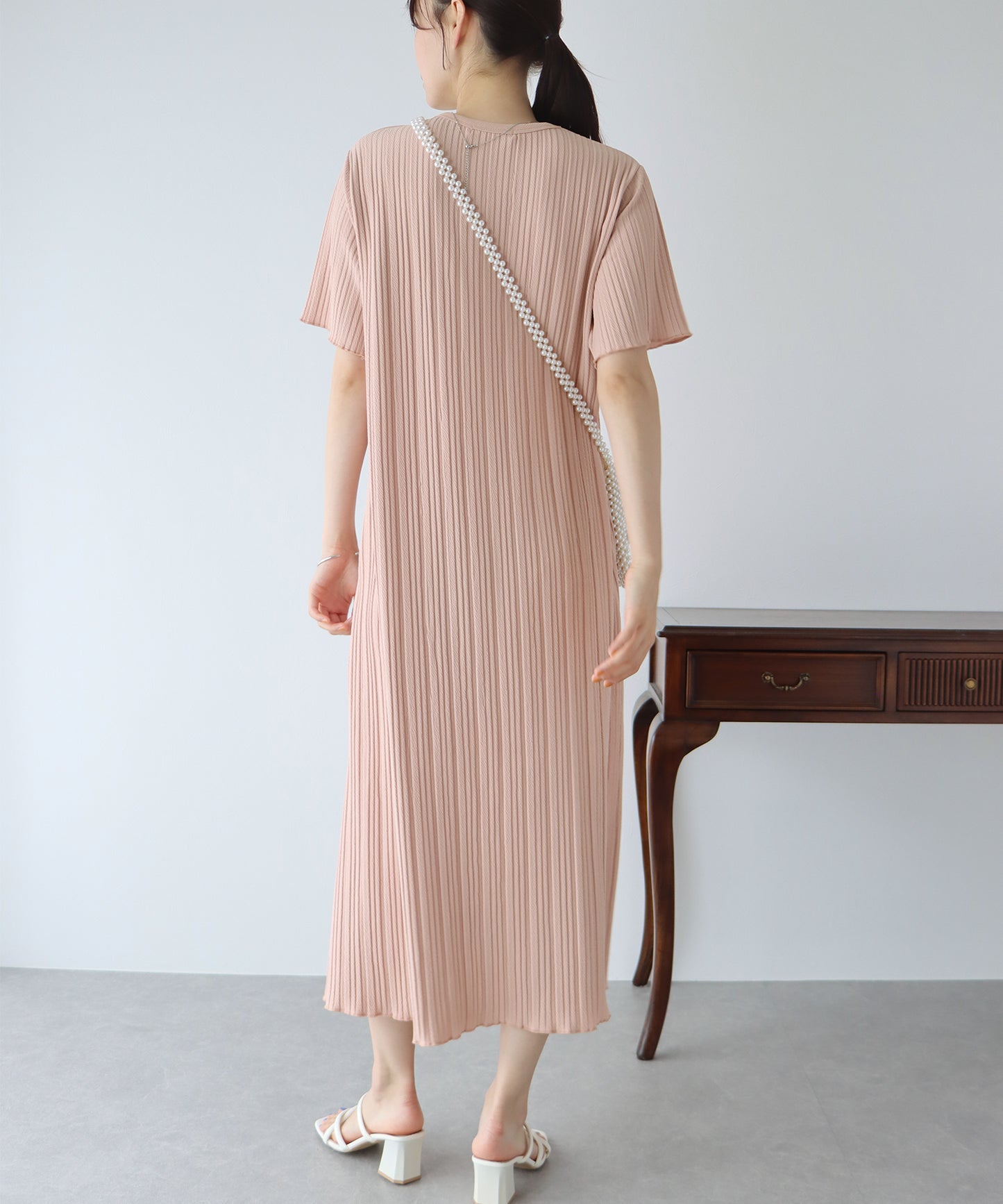 【TIME SALE】プリーツワンピース