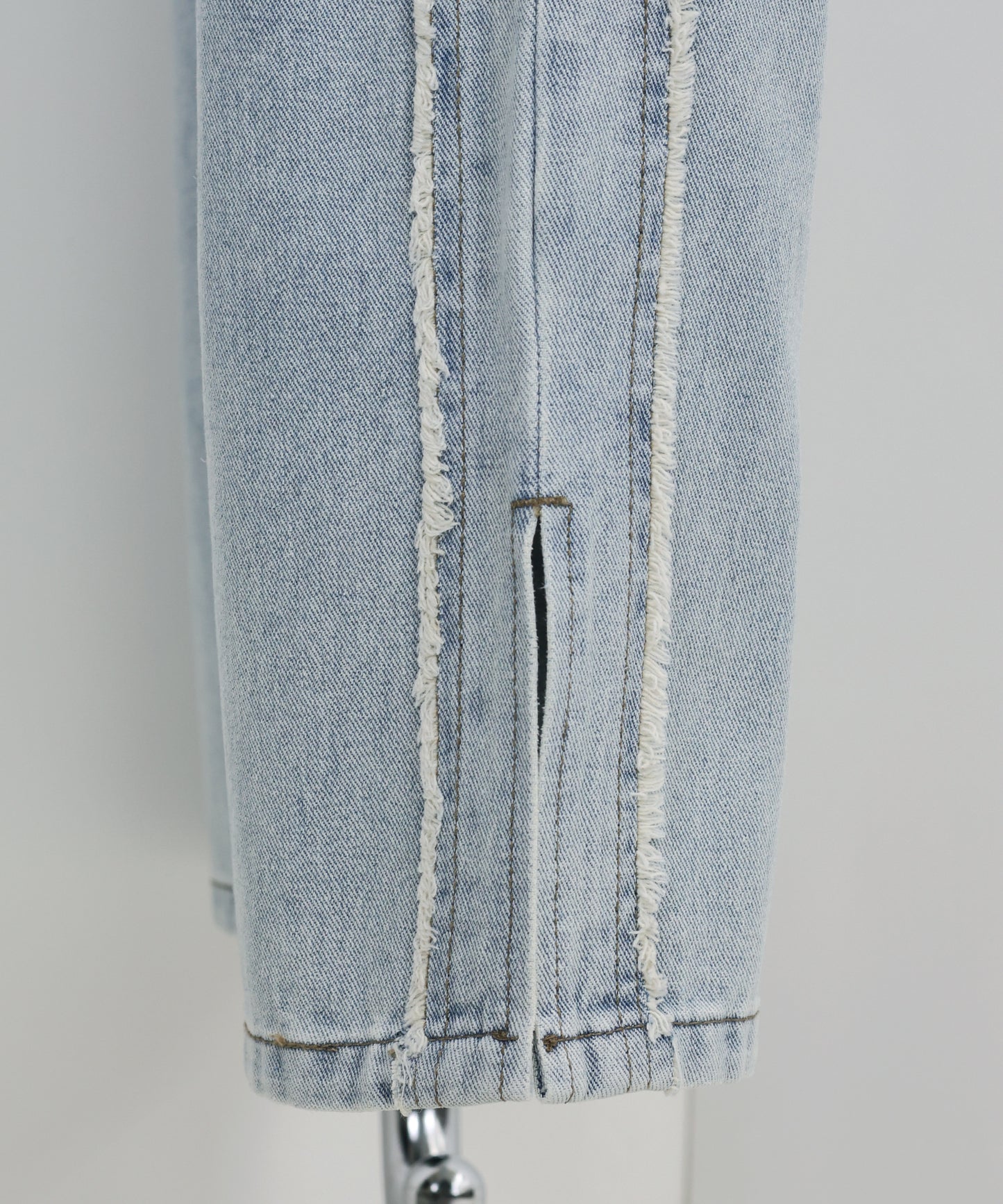 【TIME SALE】サイドフリンジデニム