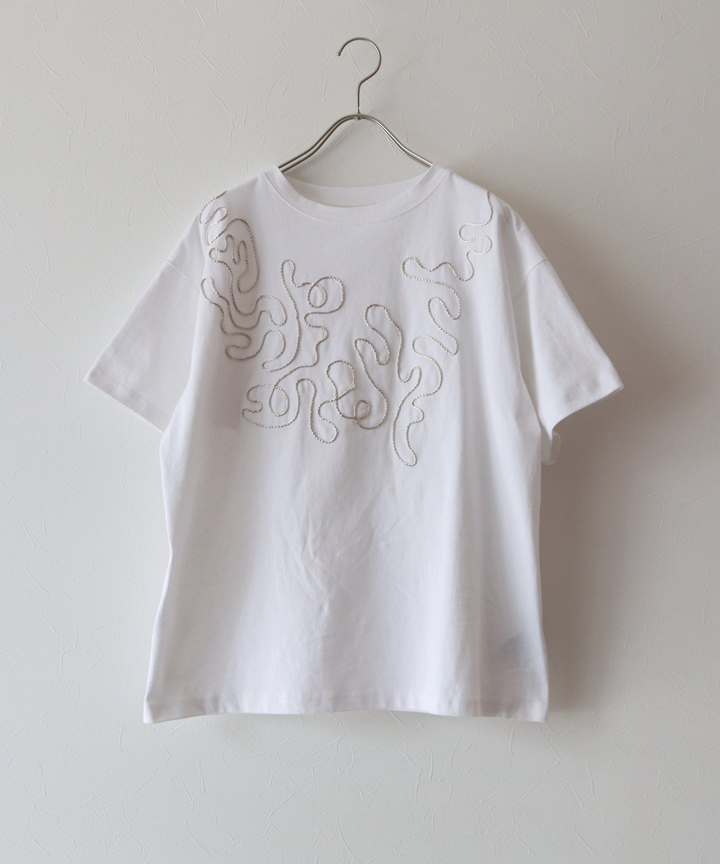 コード刺繍Tシャツ【ネコポス】