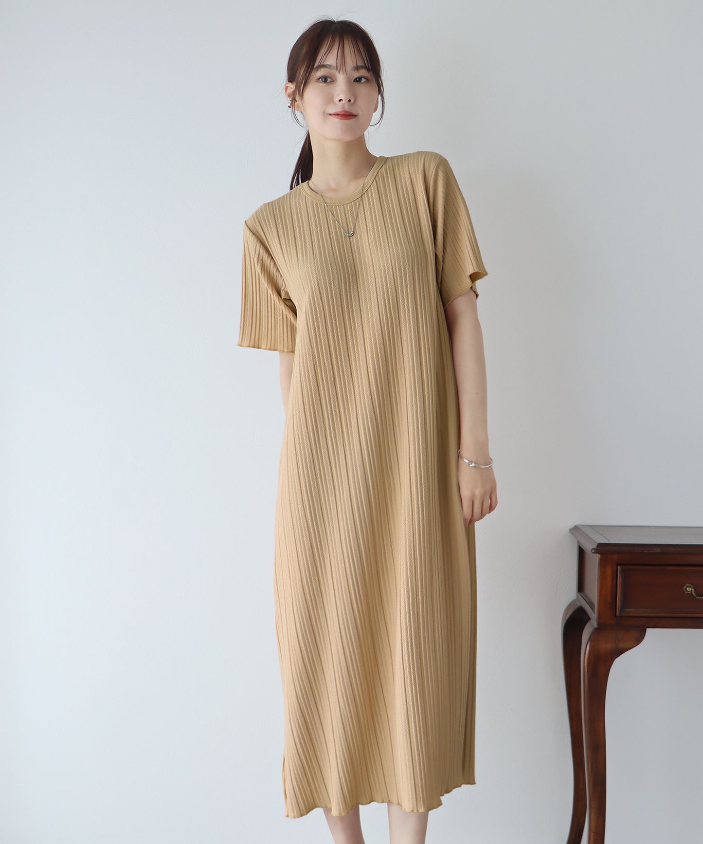 【TIME SALE】プリーツワンピース