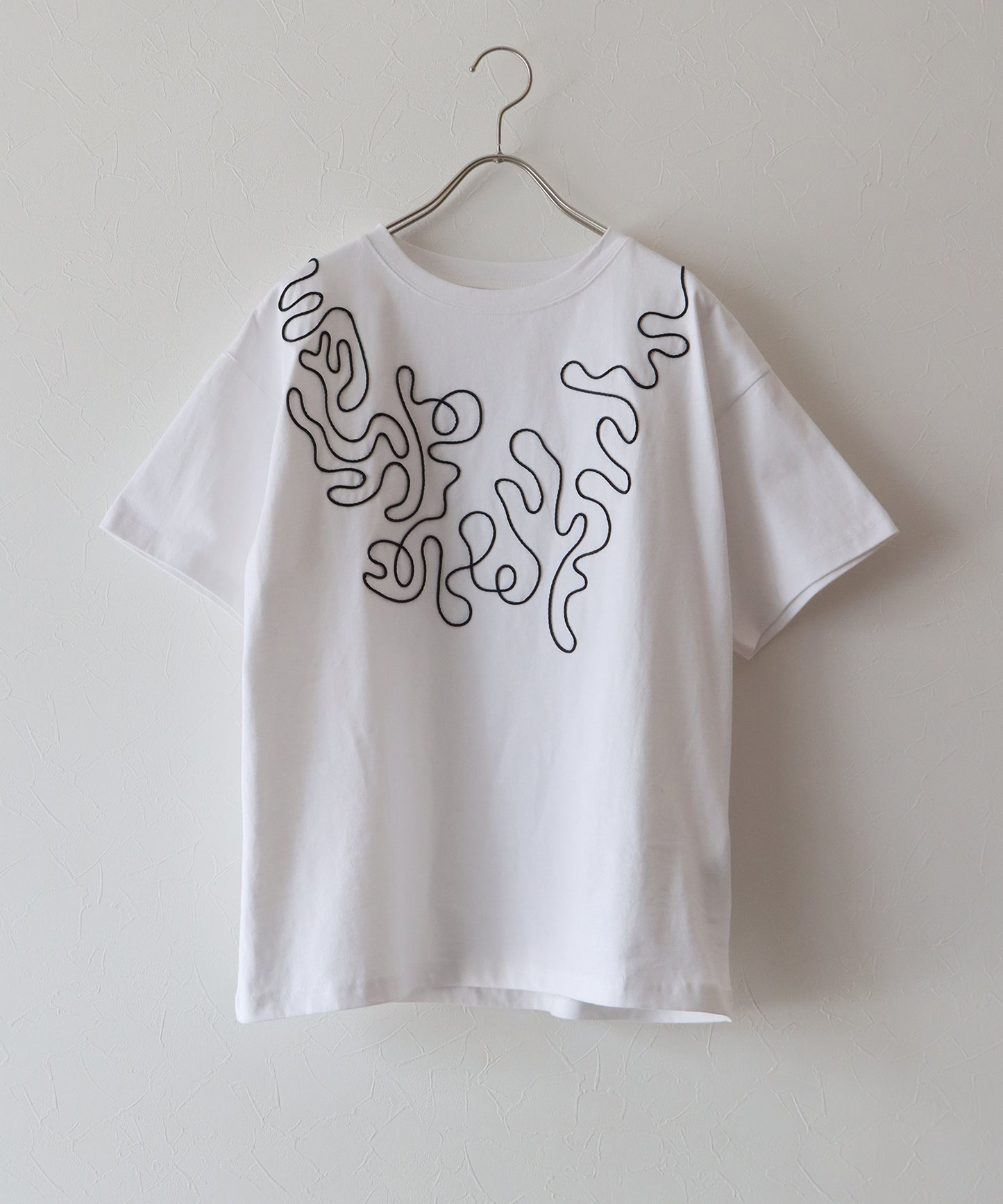 コード刺繍Tシャツ【ネコポス】