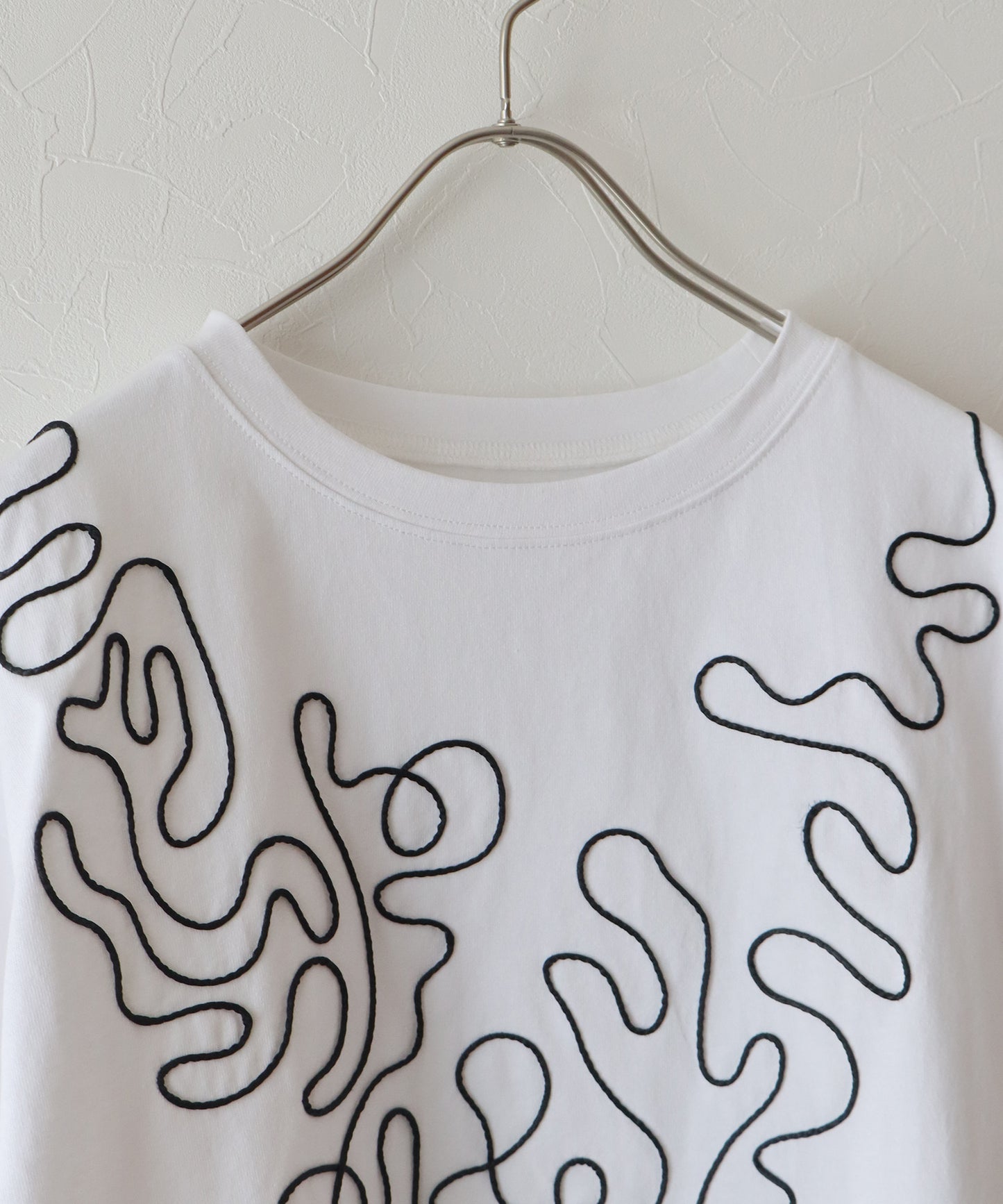 コード刺繍Tシャツ【ネコポス】