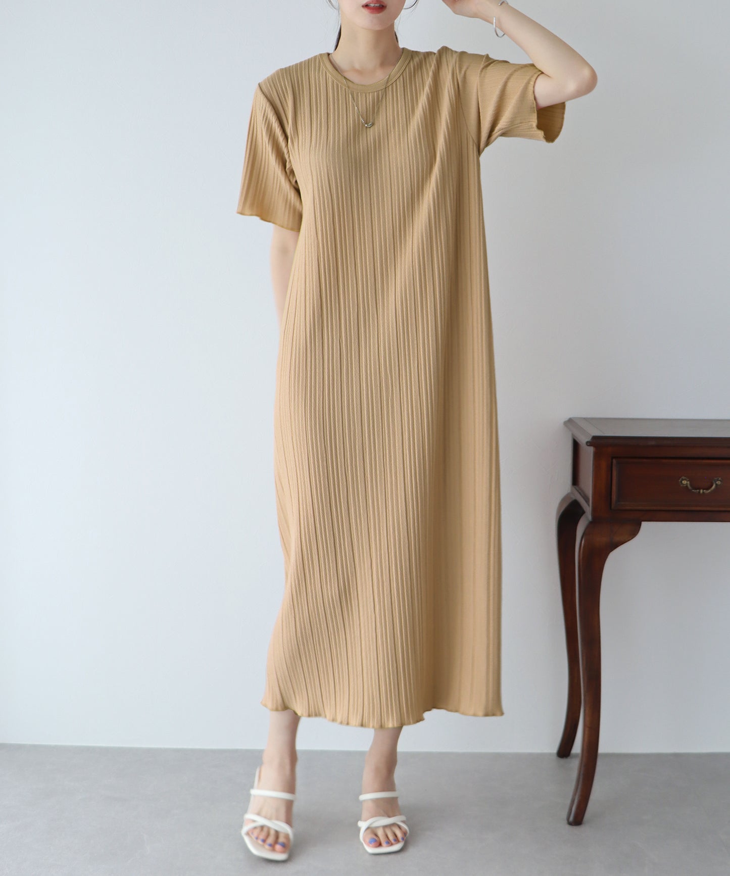 【TIME SALE】プリーツワンピース