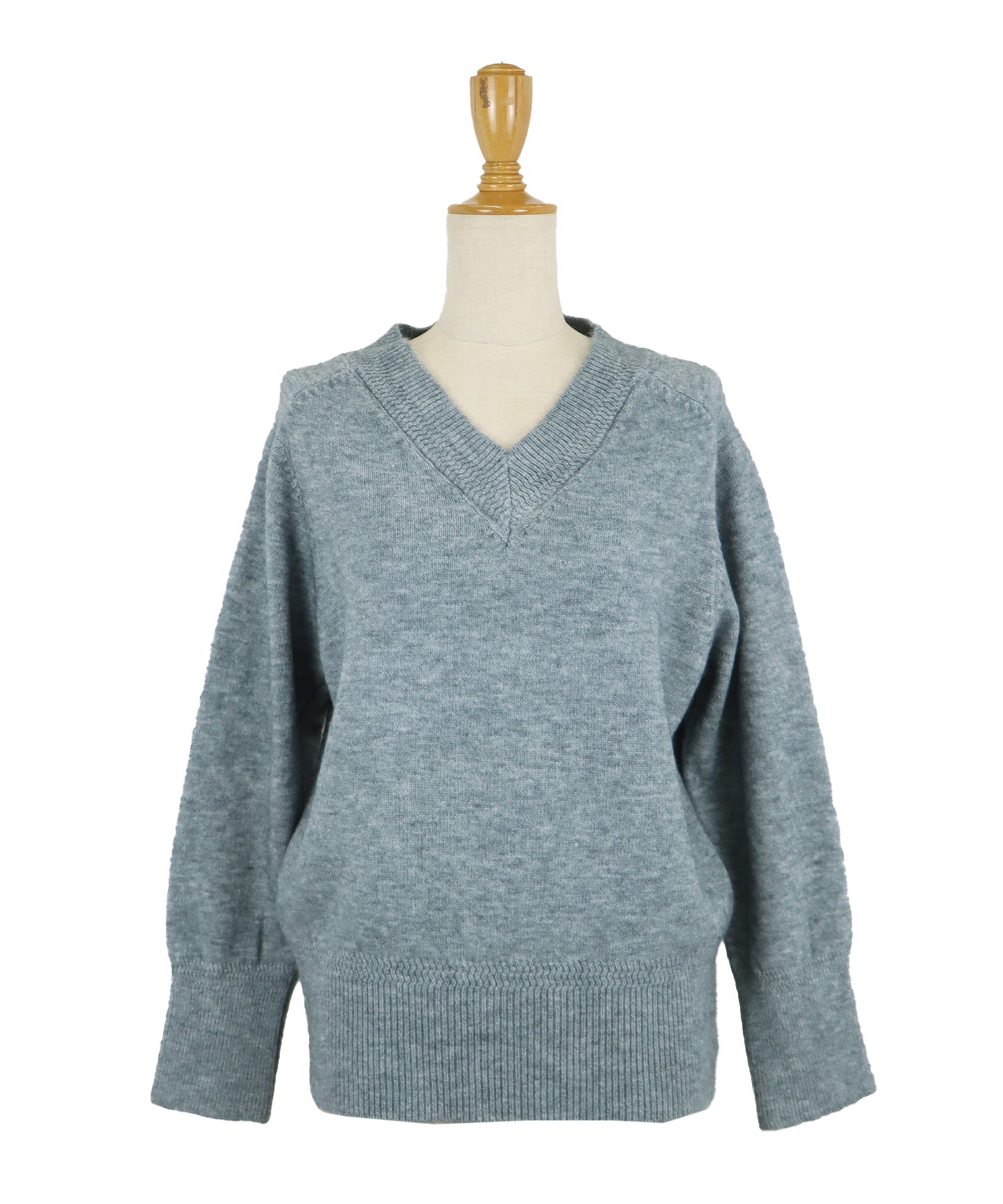 【SALE】Vネックニット