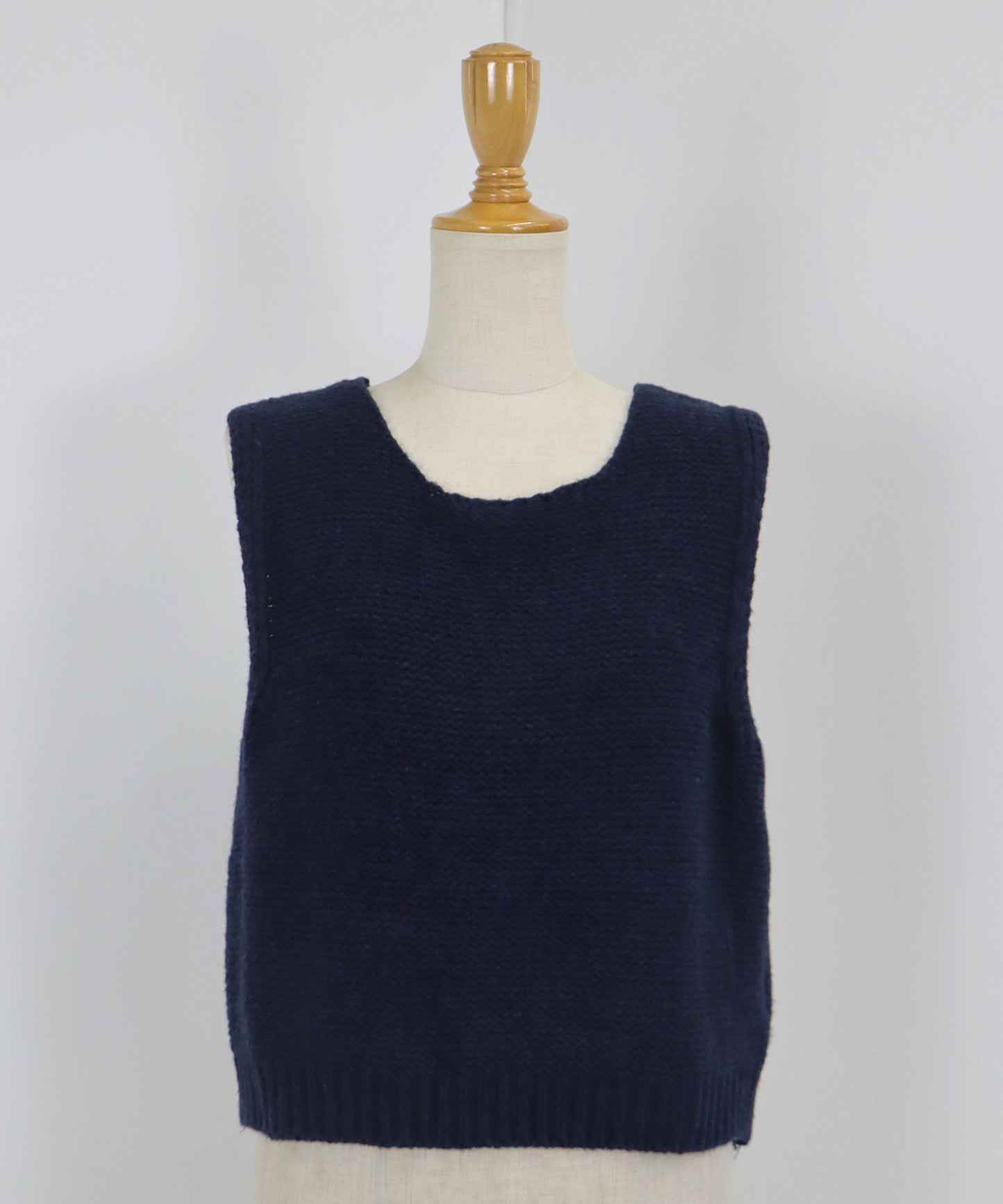 【SALE】リボンニットベスト