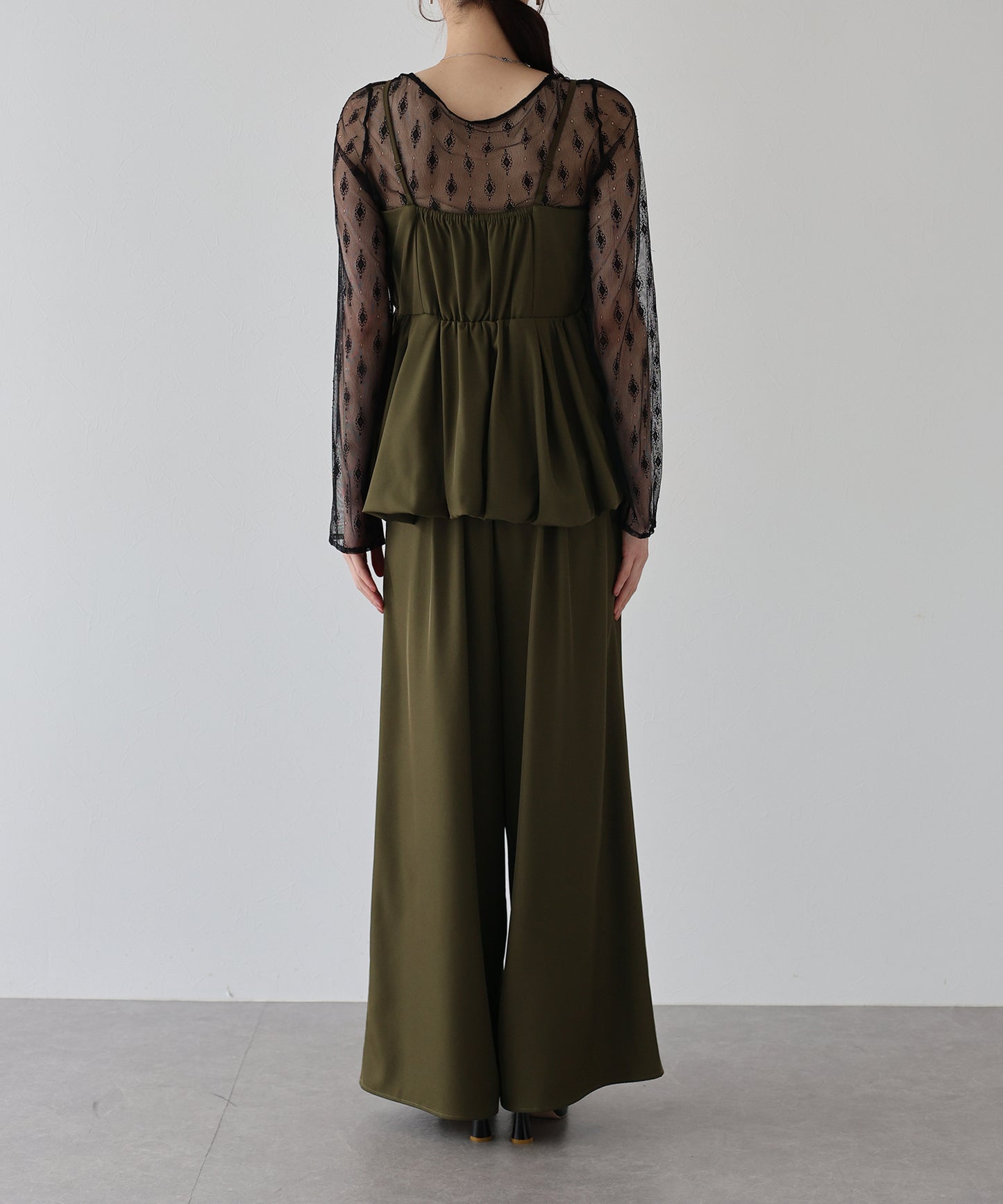 【TIME SALE】バルーンキャミパンツドレス3点セット