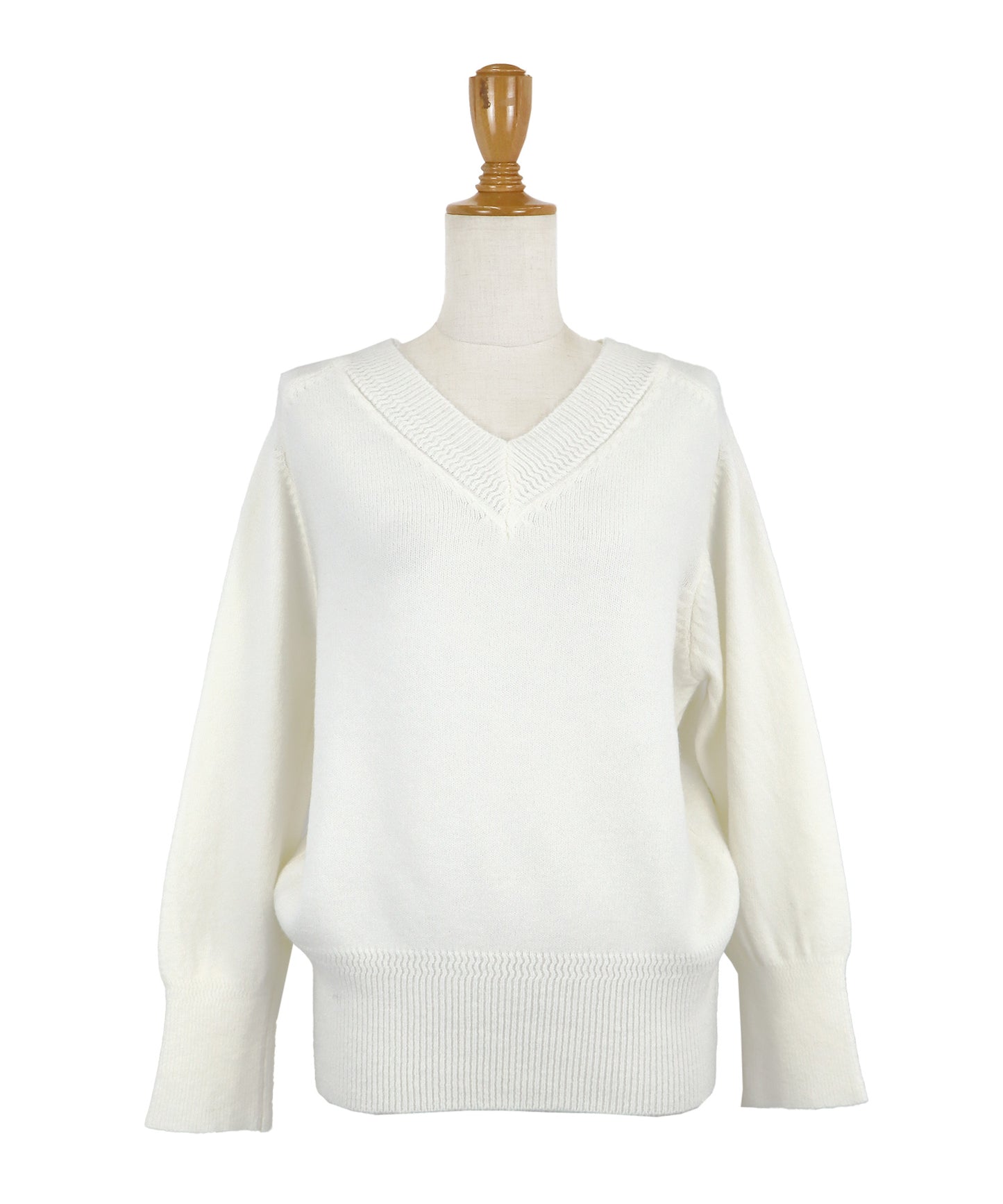【SALE】Vネックニット