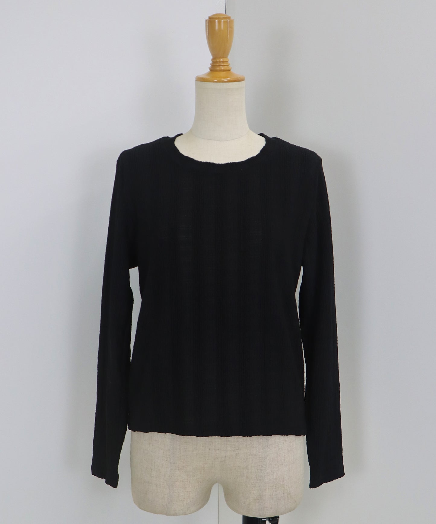 ストライプジャガードカットソー