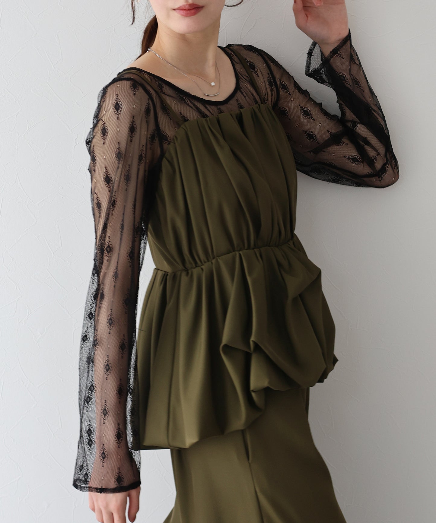 【TIME SALE】バルーンキャミパンツドレス3点セット