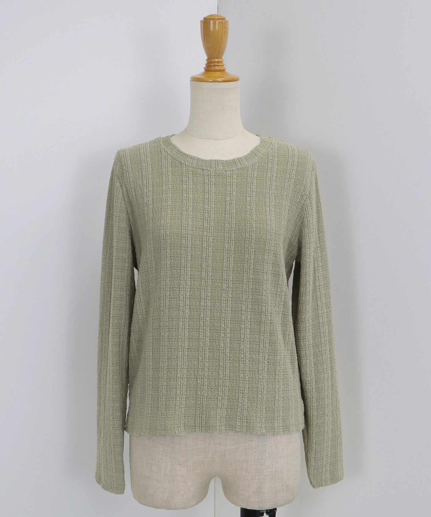 ストライプジャガードカットソー