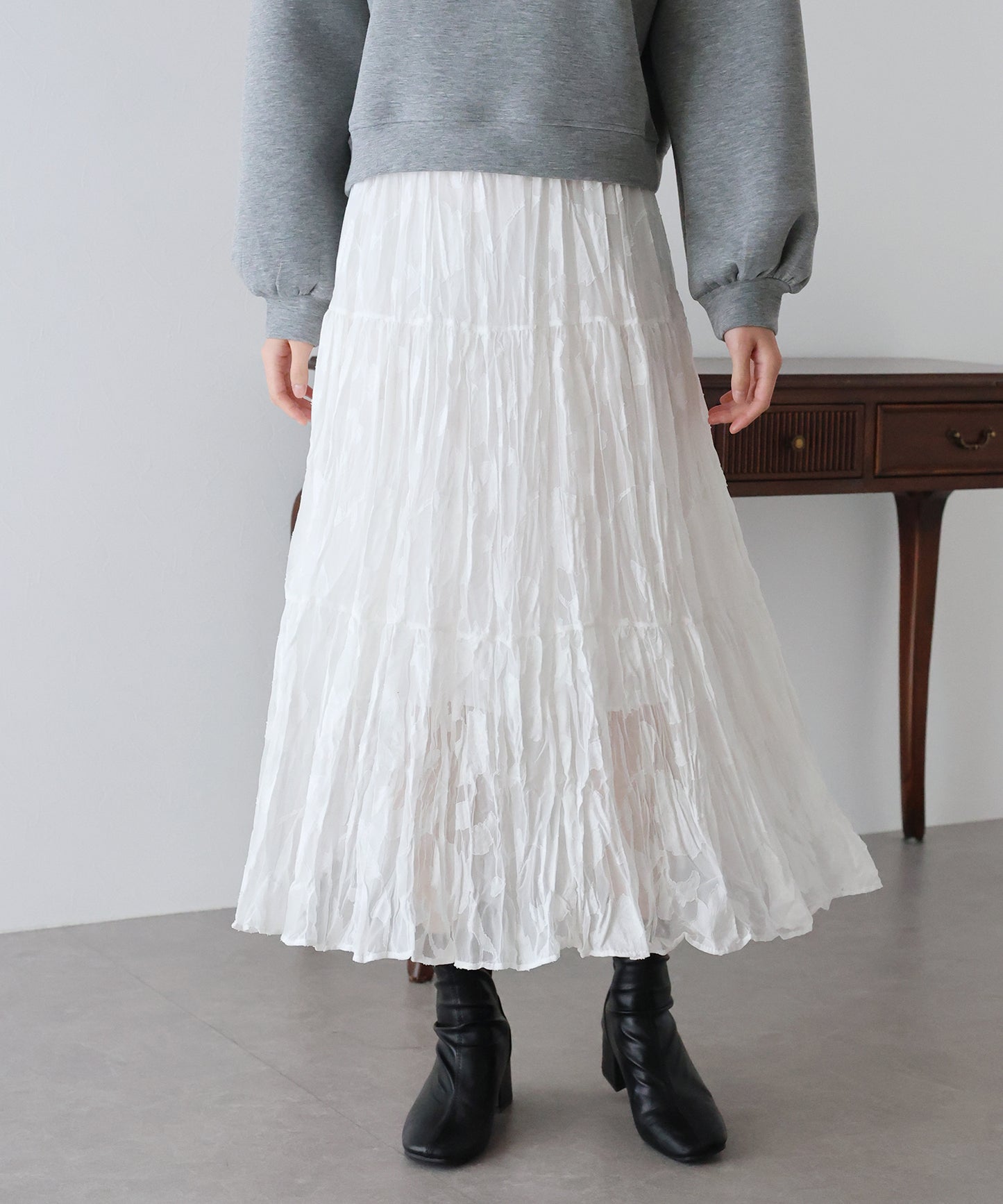 【SALE】シアージャガードスカート