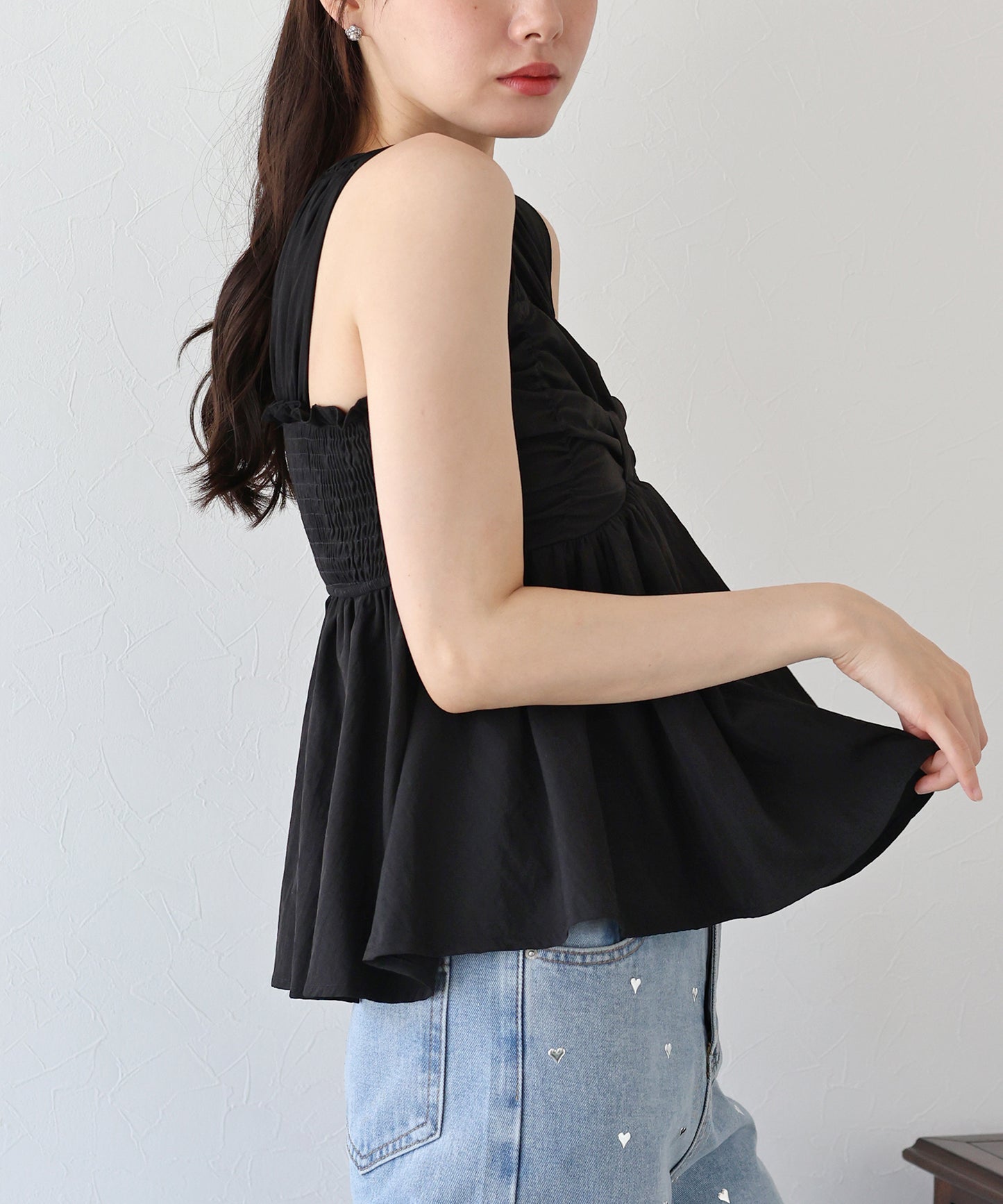 【SALE】リボンキャミソール【ネコポス】