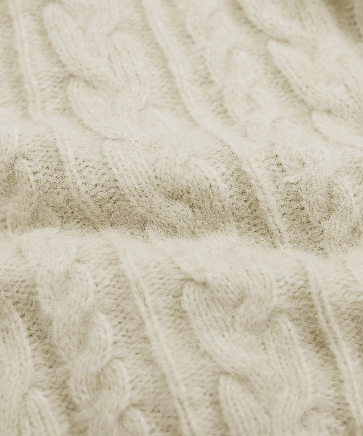 ポップコーンケーブルニットカーディガン