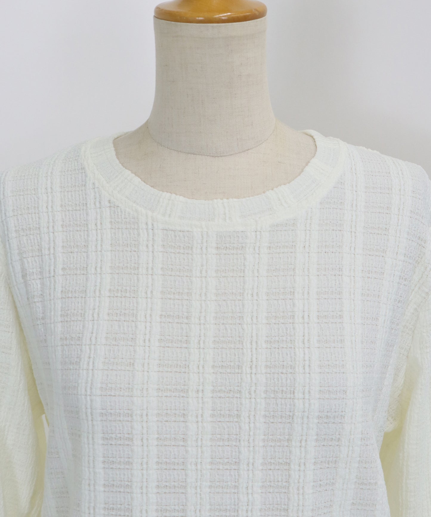 ストライプジャガードカットソー