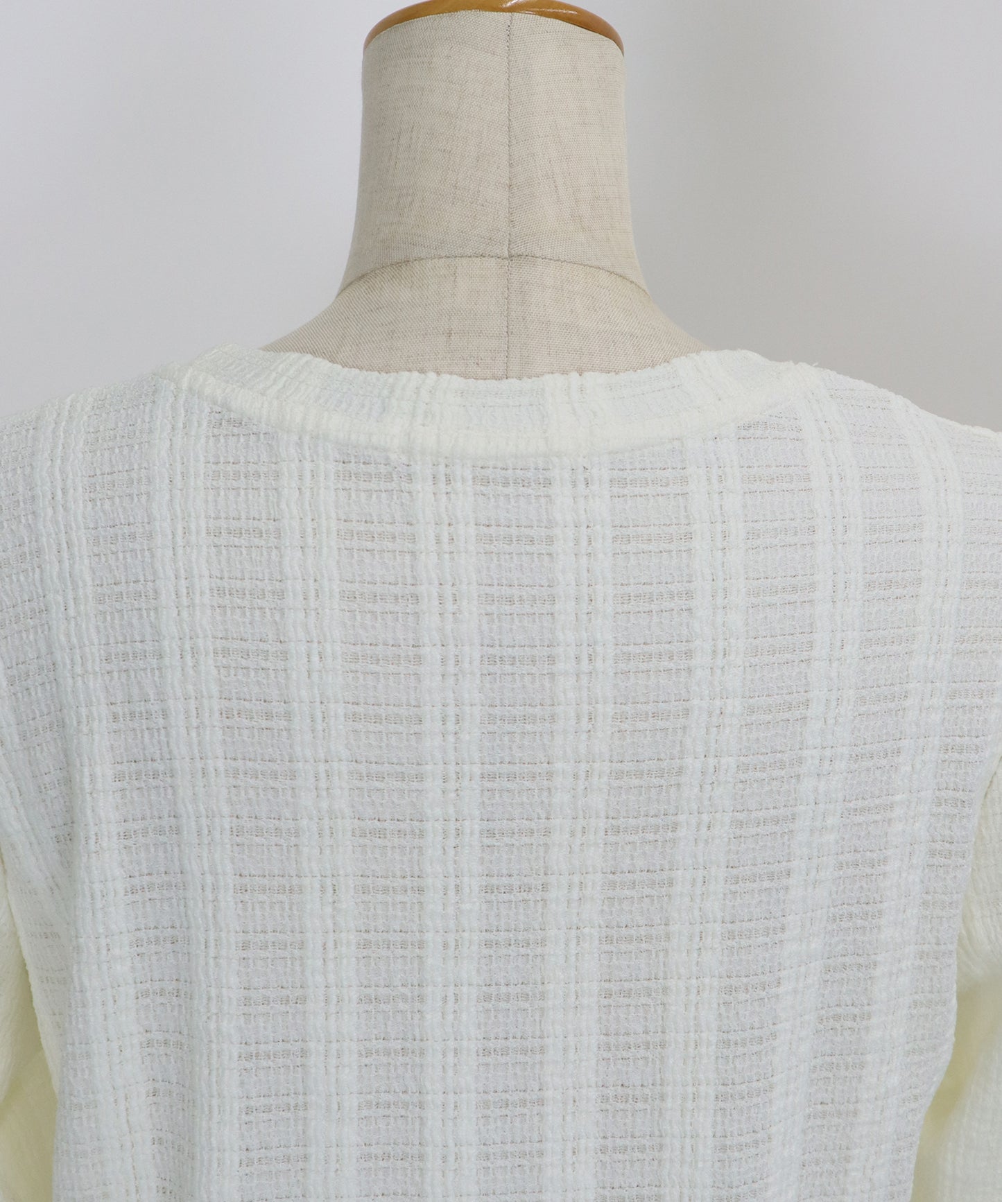 ストライプジャガードカットソー