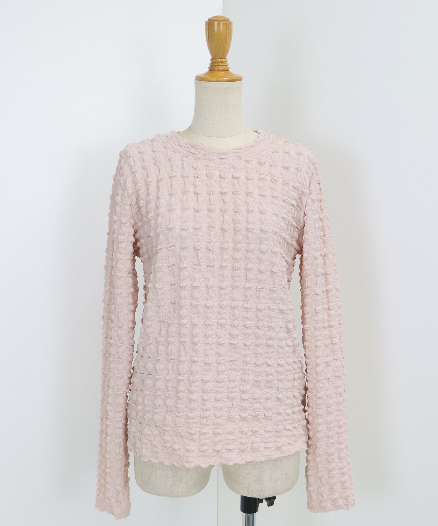 【TIME SALE】ポコポコジャガードカットソー