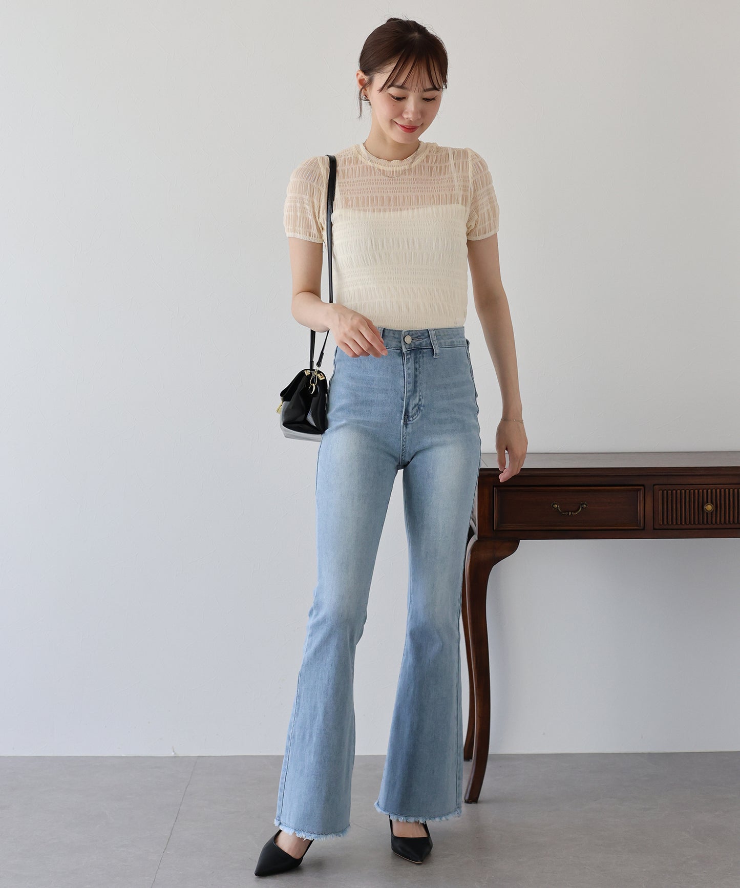 シャーリングシアーTシャツ【ネコポス】