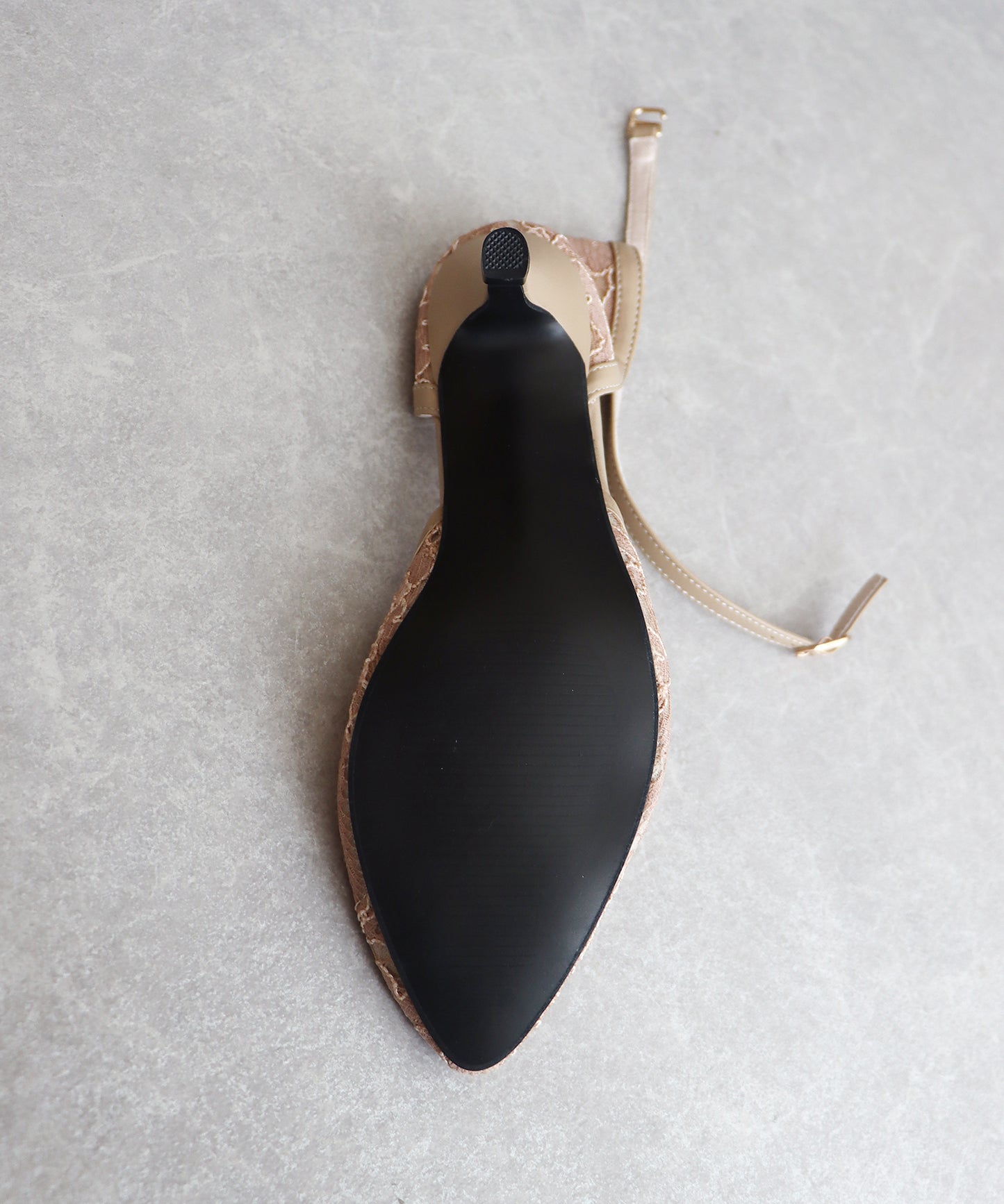 【SALE】フラワーレースパンプス