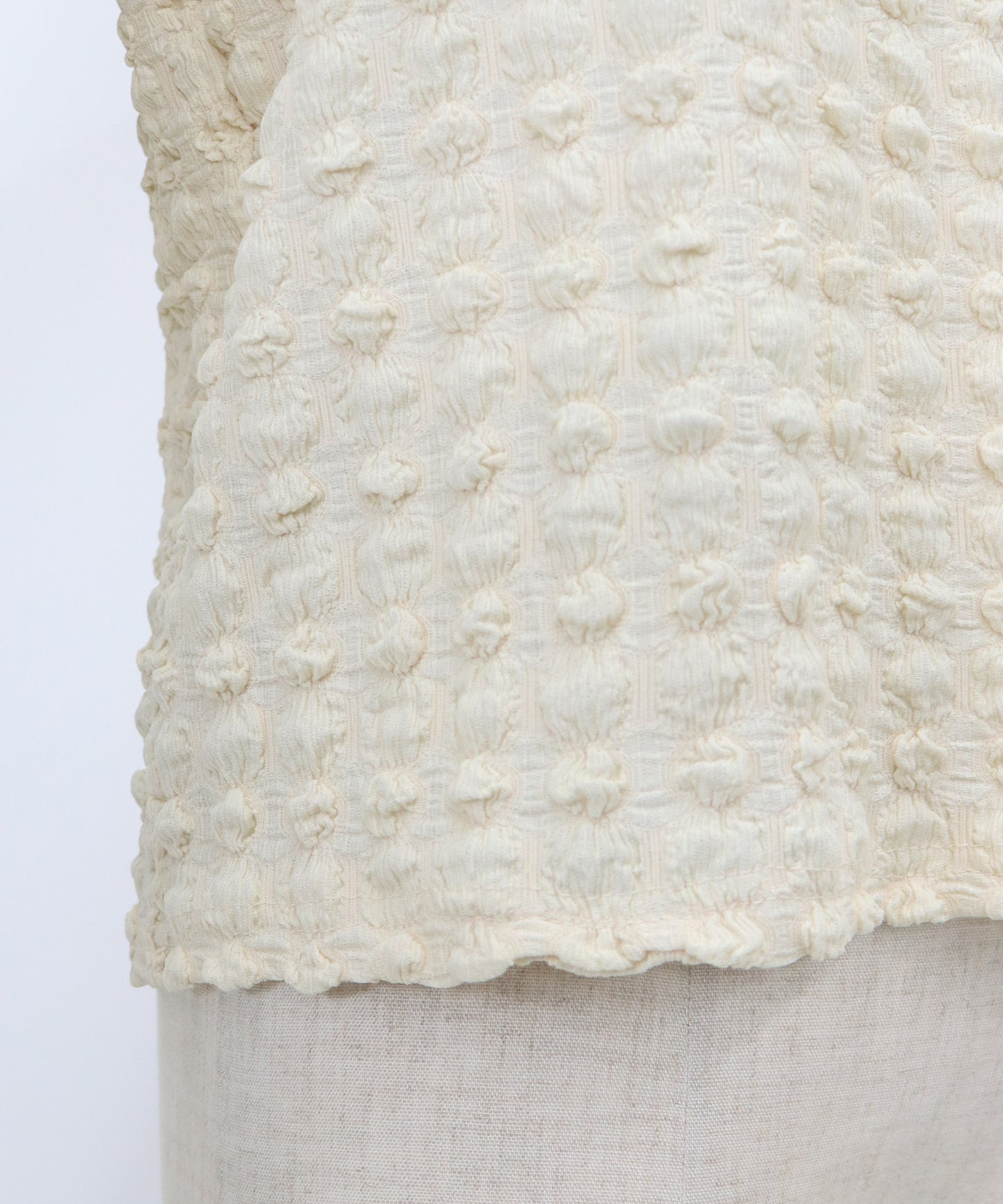 【TIME SALE】ポコポコジャガードカットソー