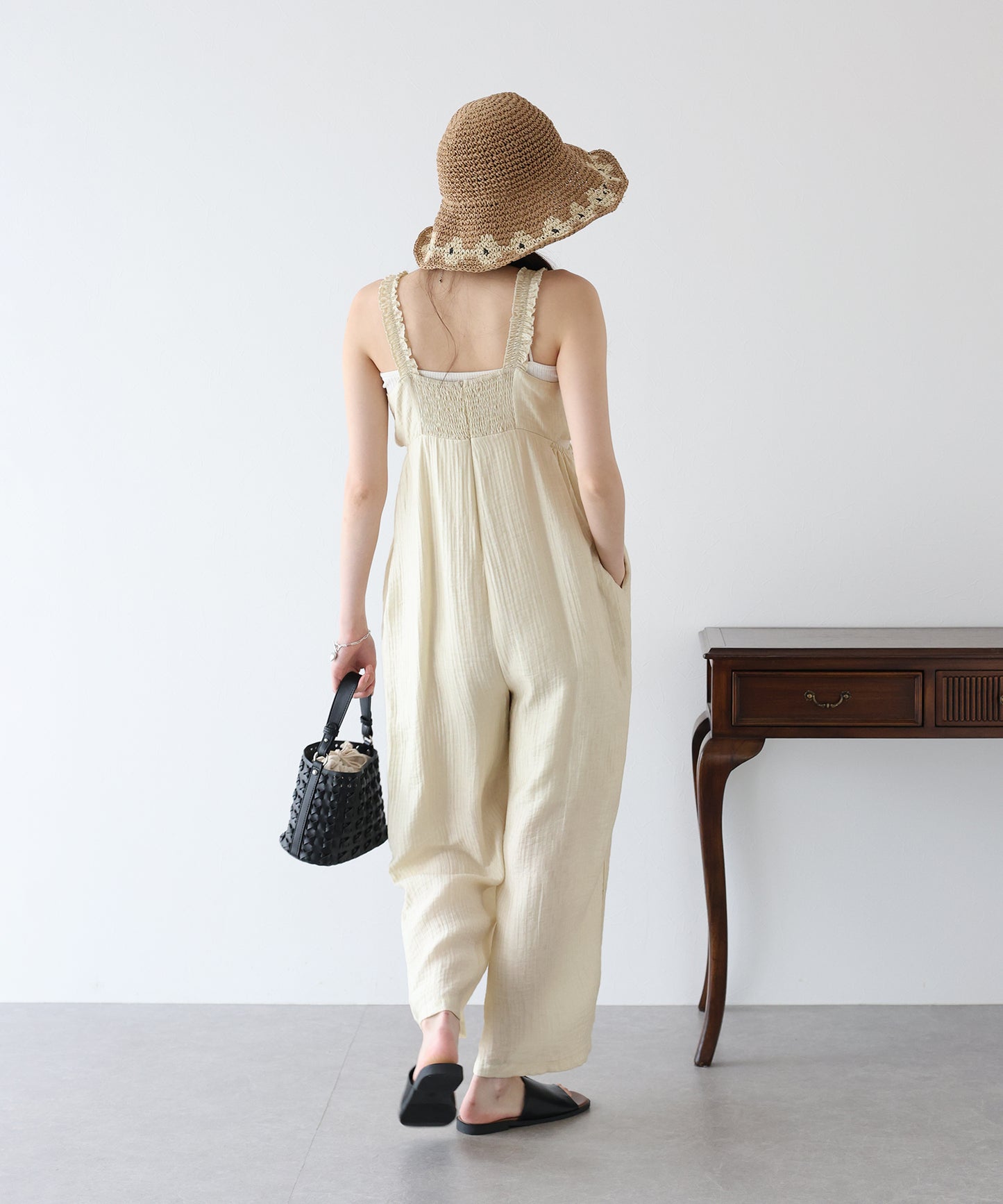 【SALE】カットアウトオールインワン