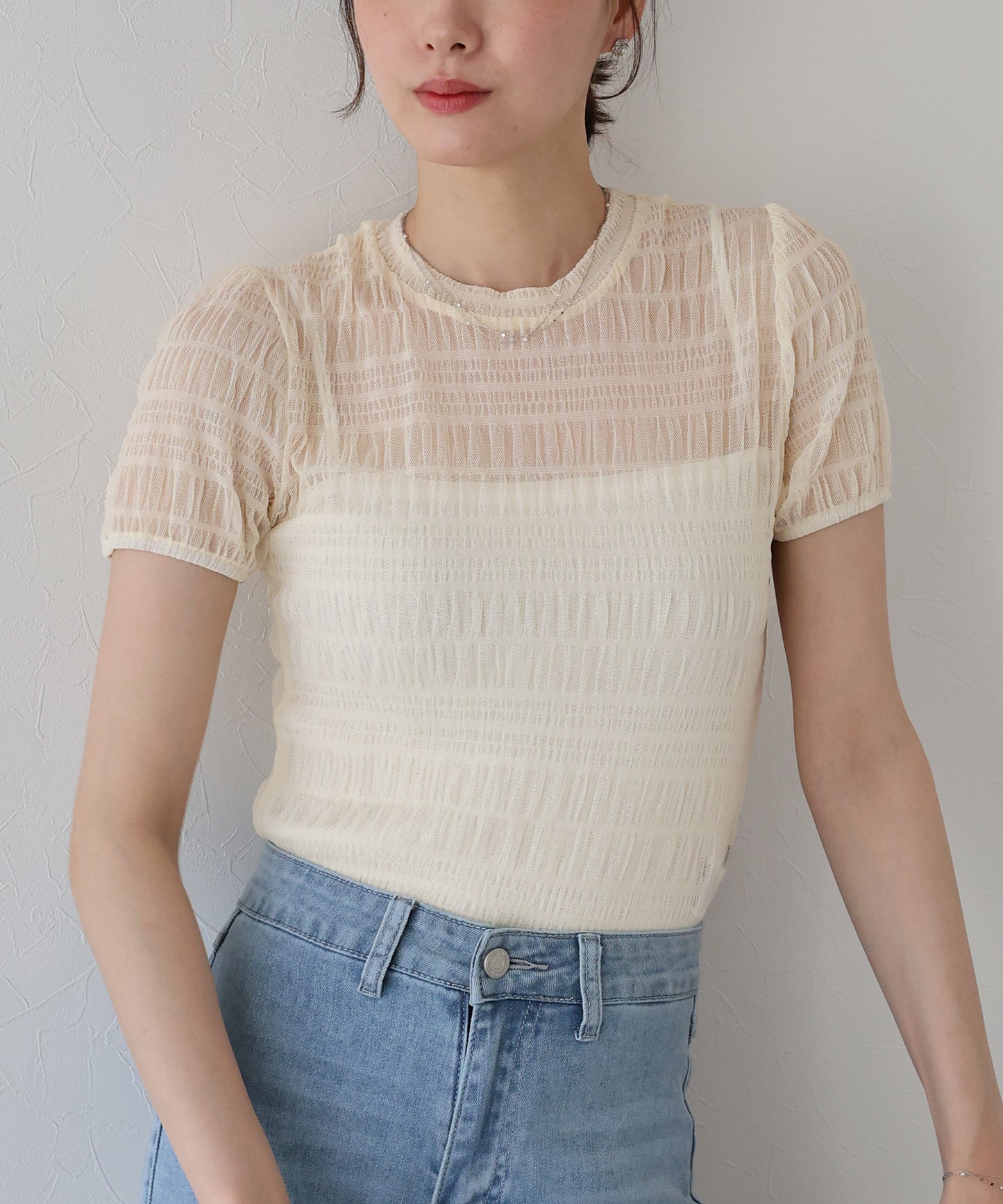 シャーリングシアーTシャツ【ネコポス】