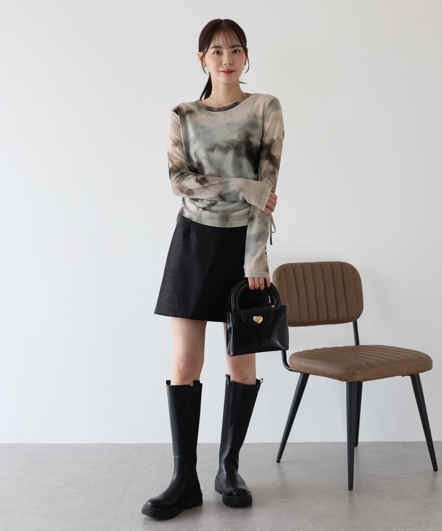 タイダイ柄シアートップス【ネコポス】