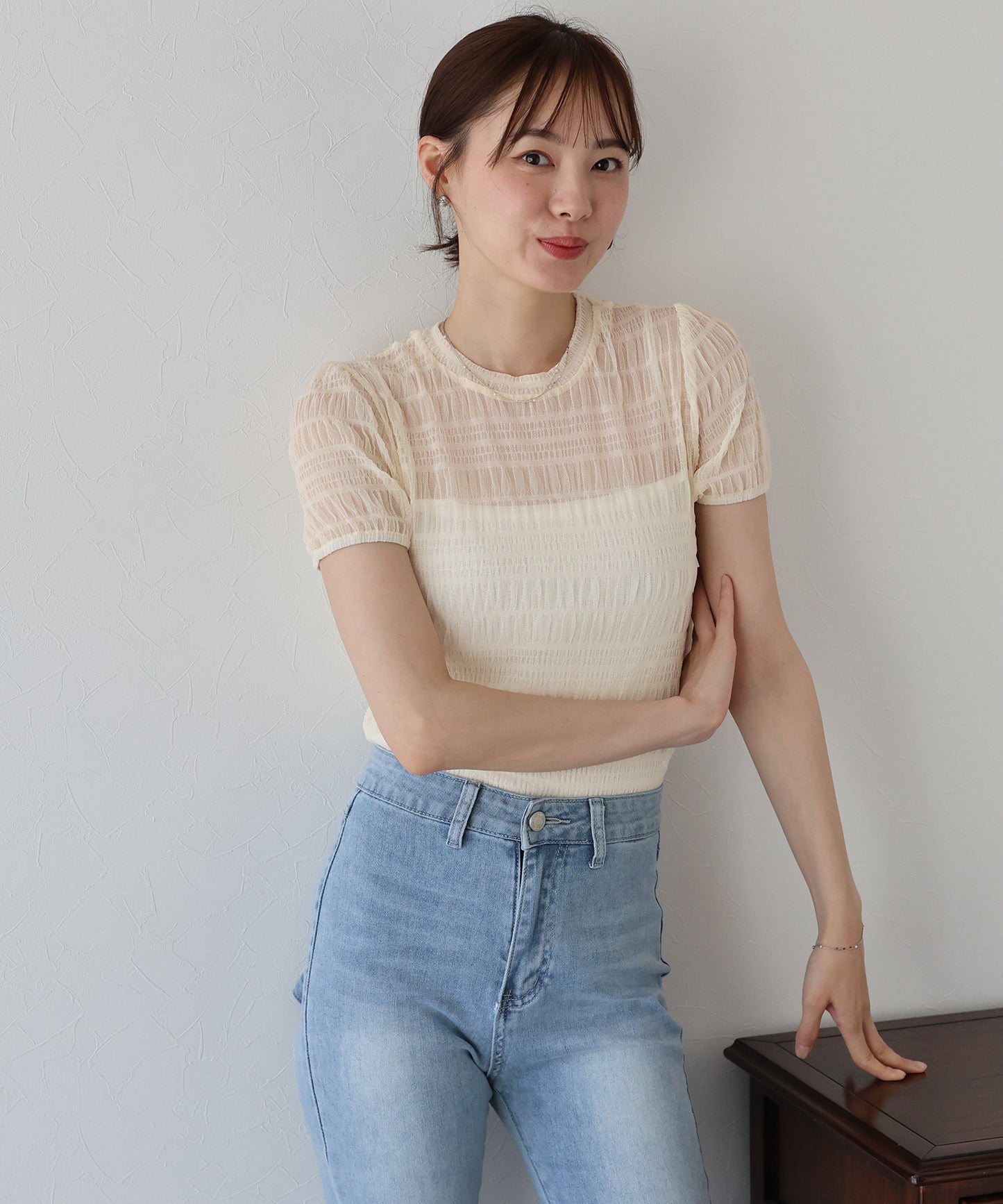 シャーリングシアーTシャツ【ネコポス】