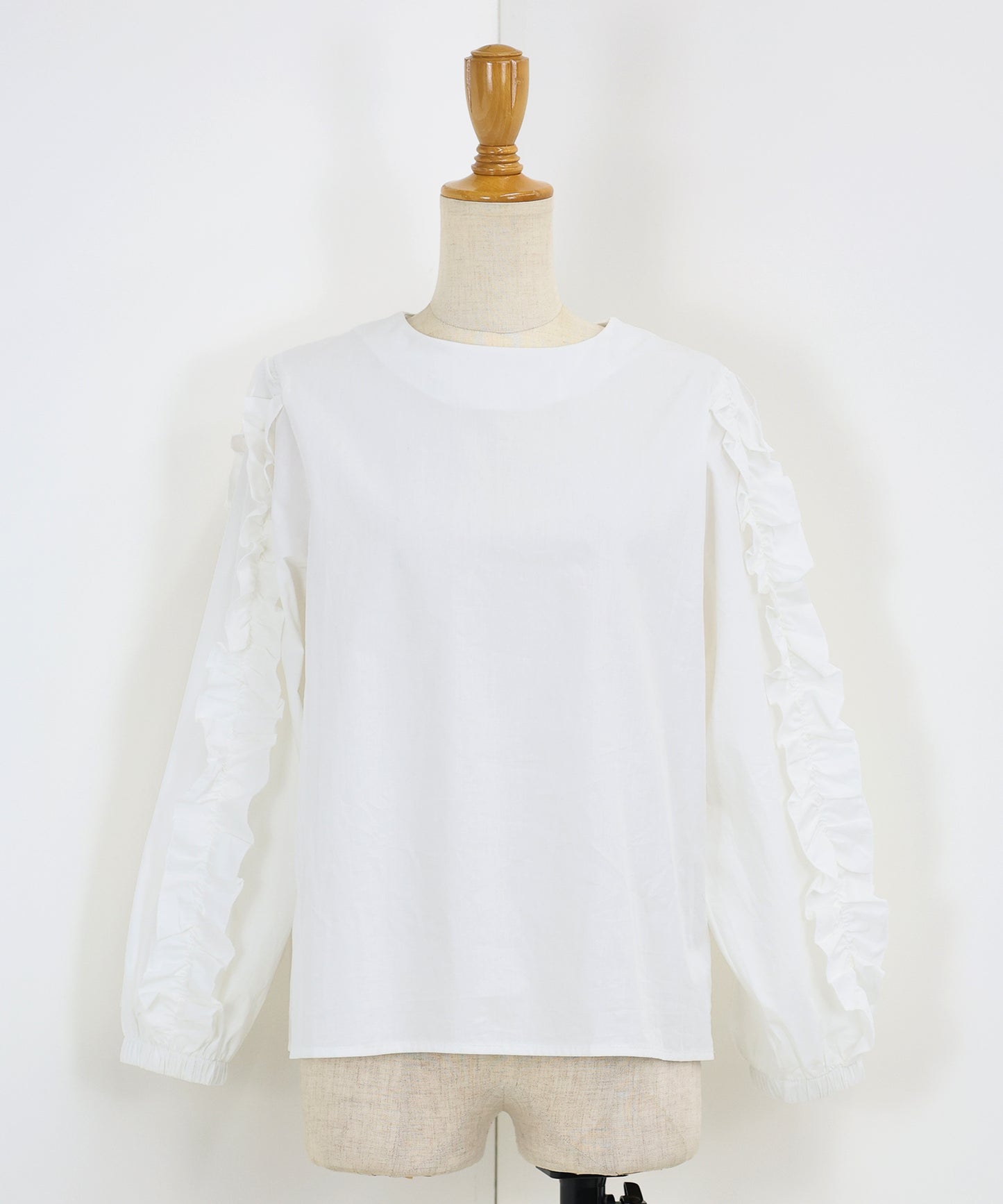 【SALE】フリルスリーブブラウス
