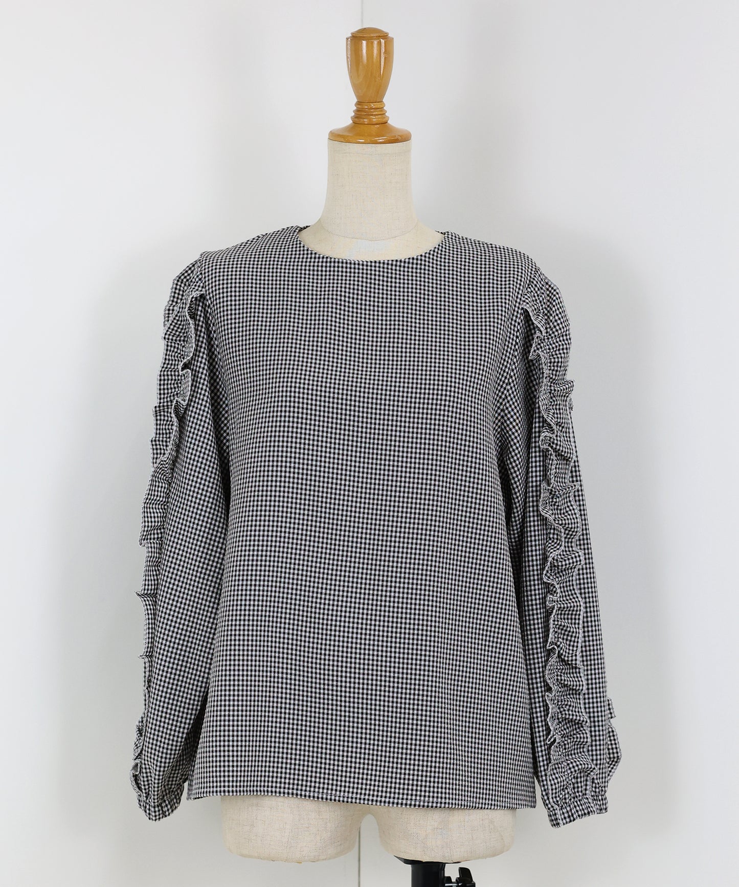 【SALE】フリルスリーブブラウス
