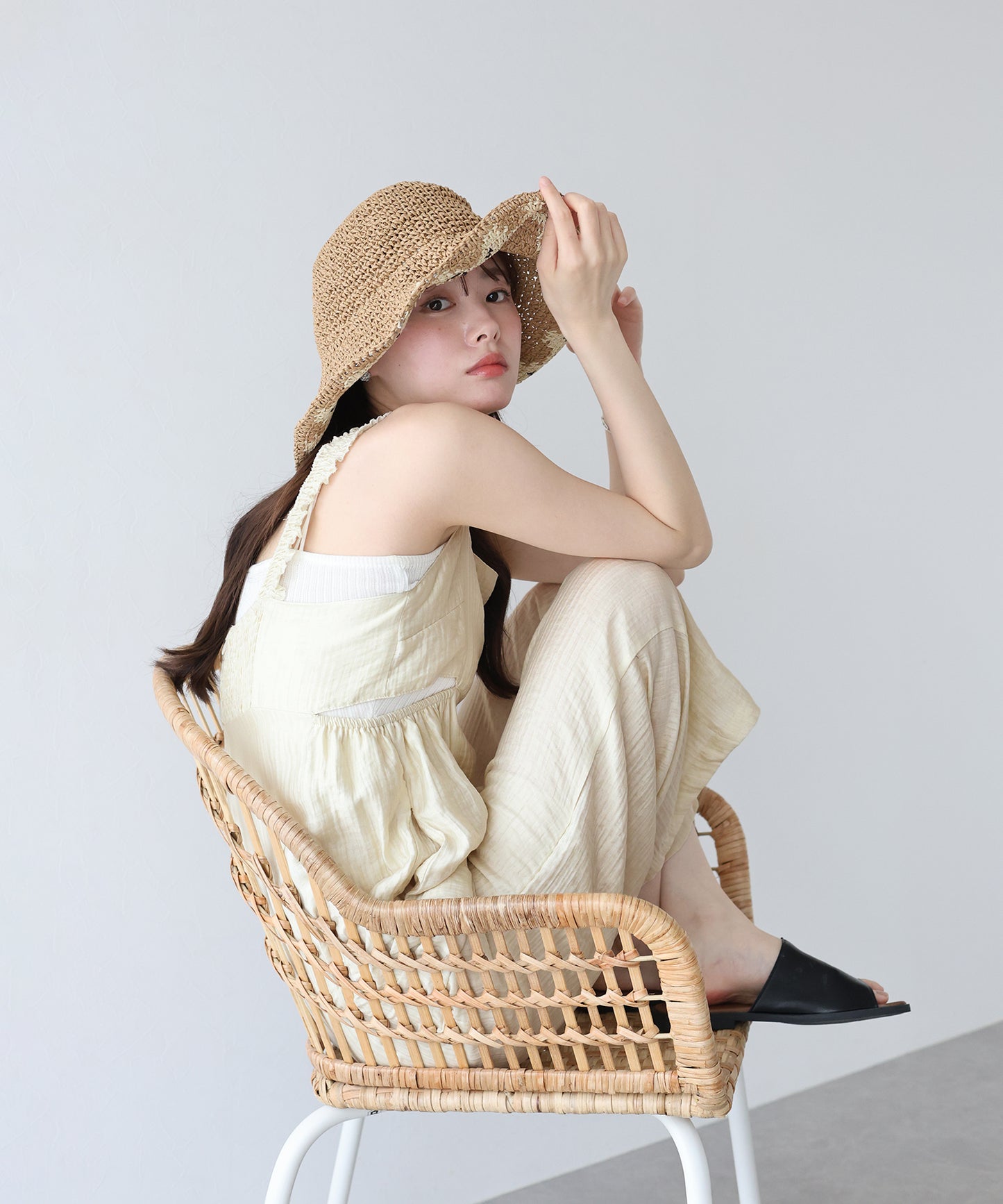 【SALE】カットアウトオールインワン