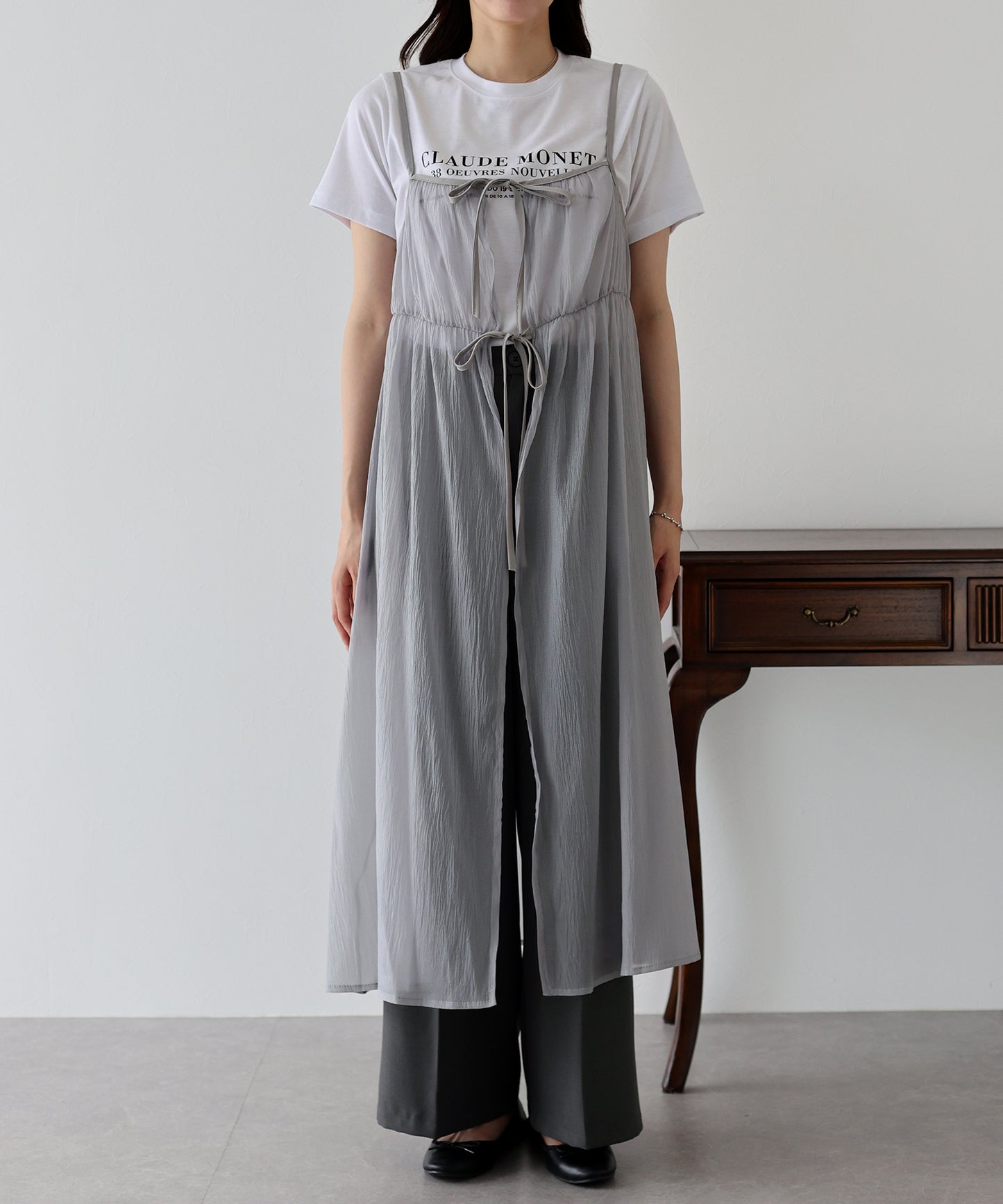 【SALE】シアーキャミワンピース